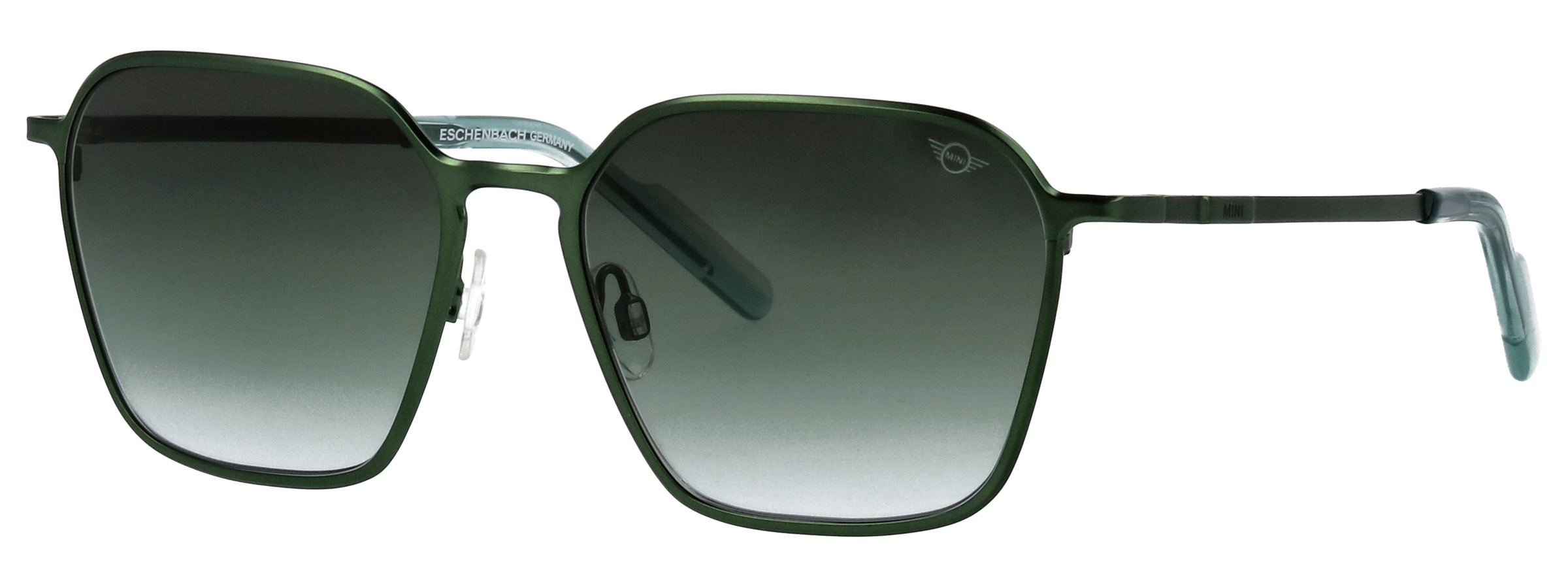 Sonnenbrille MINI EYEWEAR "MINI EYEWEAR Sonnenbrille", Damen, grün (dunkelgrün matt), Sonnenbrillen Sonnenbrille