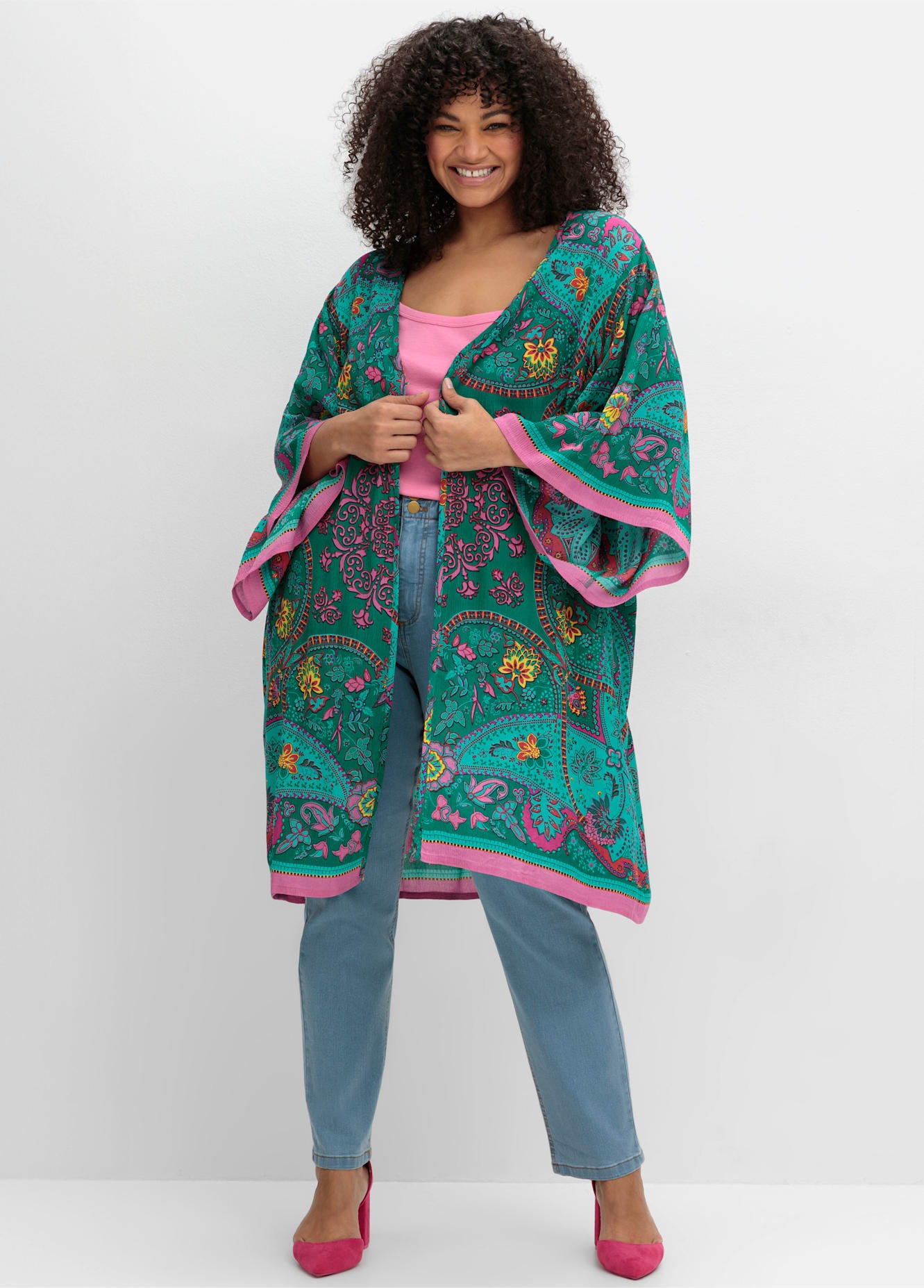 sheego by Joe Browns Blusenkimono günstig online kaufen