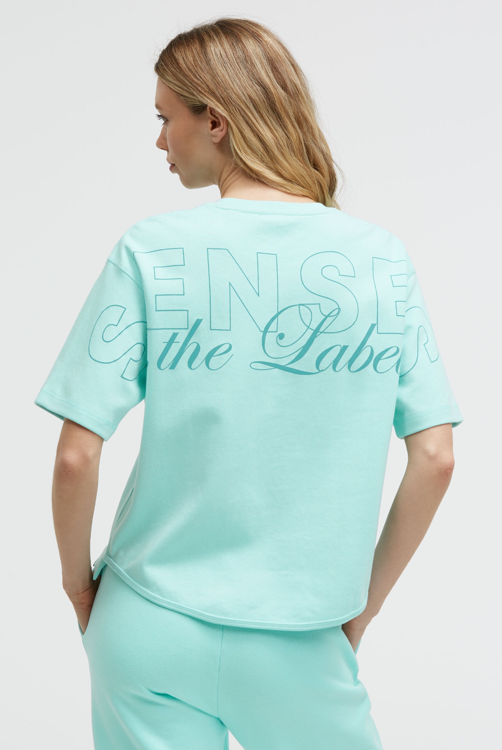 SENSES.THE LABEL Sweater, mit abgerundeten Saum günstig online kaufen