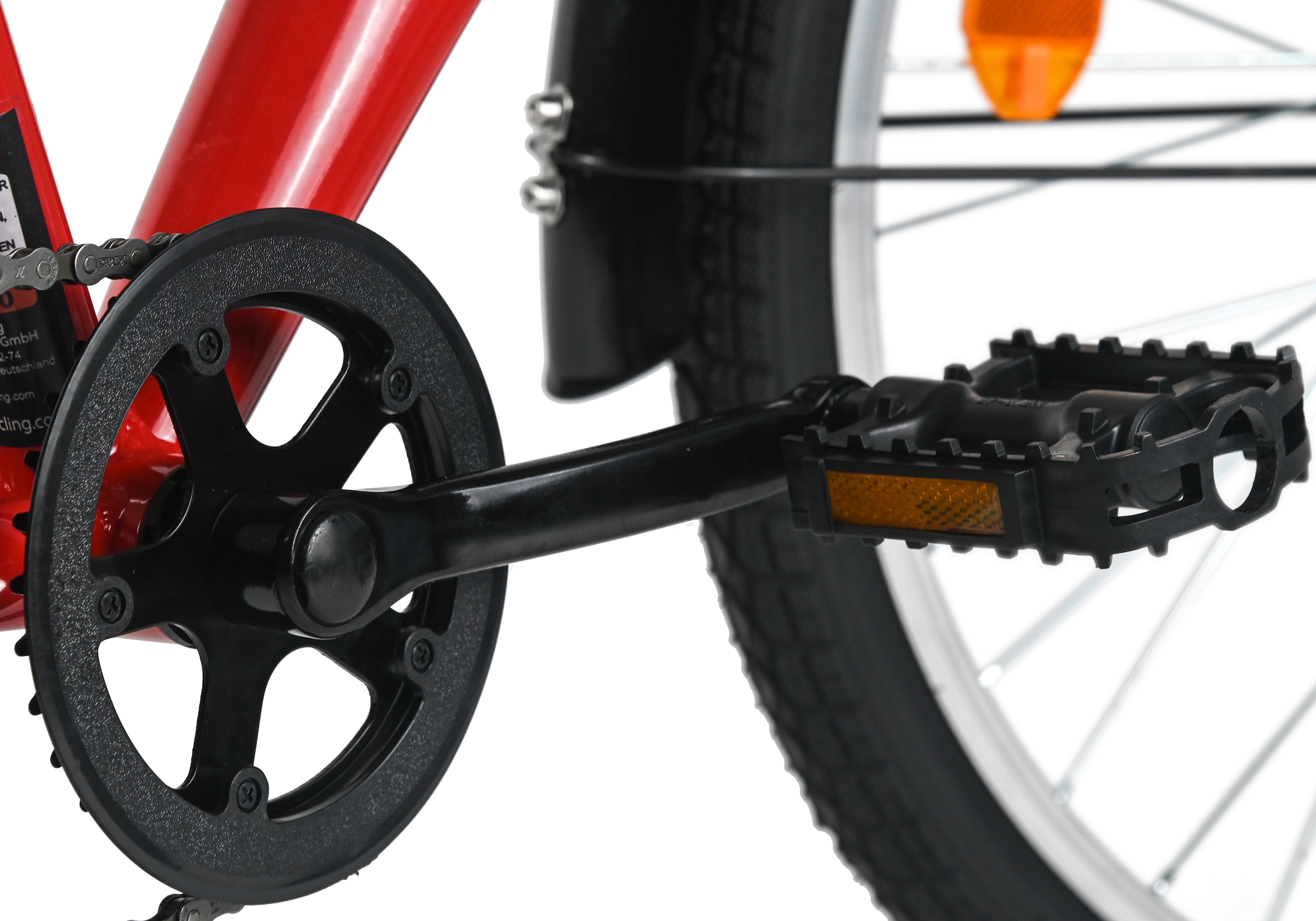 Dacapo Kinderfahrrad »24" Bobby Rot 7 Gänge RH 32 cm - Ab 8 Jahre« 7 Gang Kettenschaltung