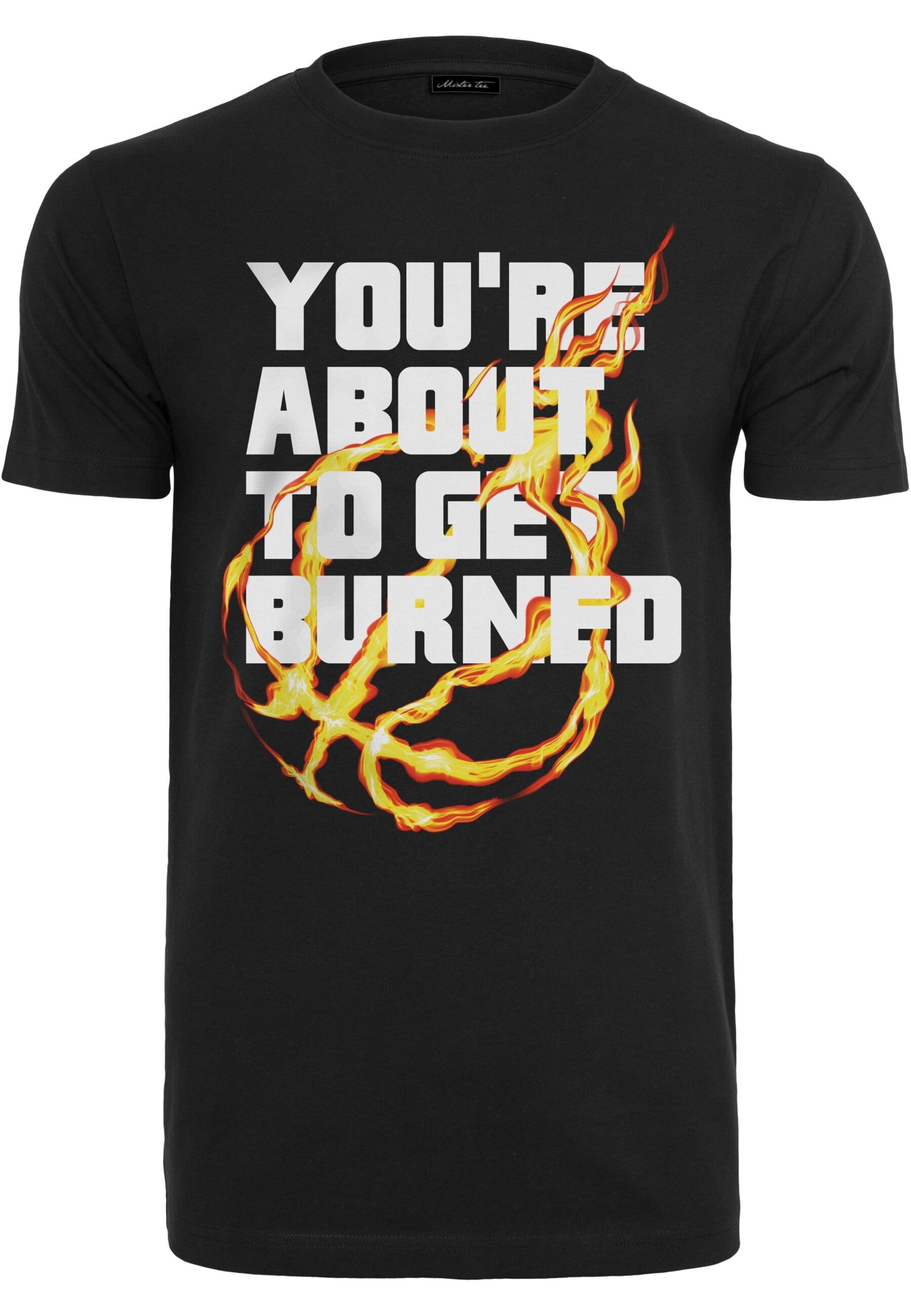 MisterTee T-Shirt "MisterTee Herren You re About To Get Burned Tee", (1 tlg günstig online kaufen