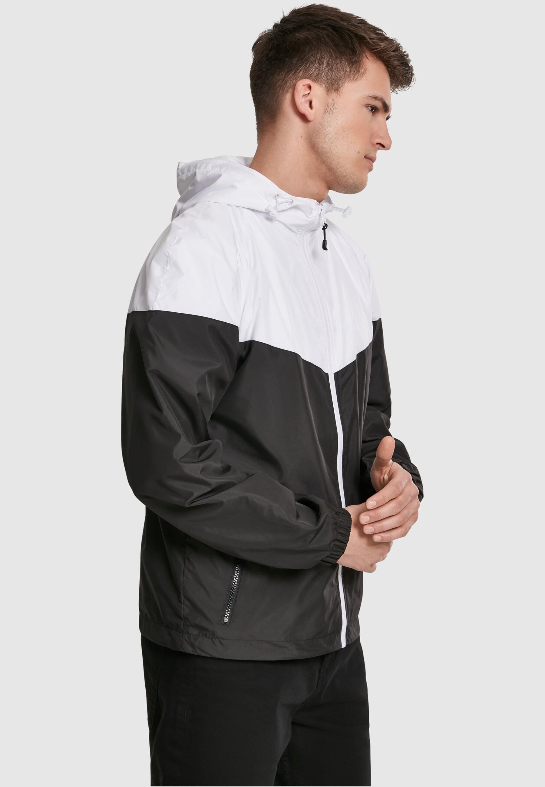 URBAN CLASSICS Allwetterjacke »Urban Classics Herren 2-Tone Tech Windrunner«, (1 St.), mit Kapuze