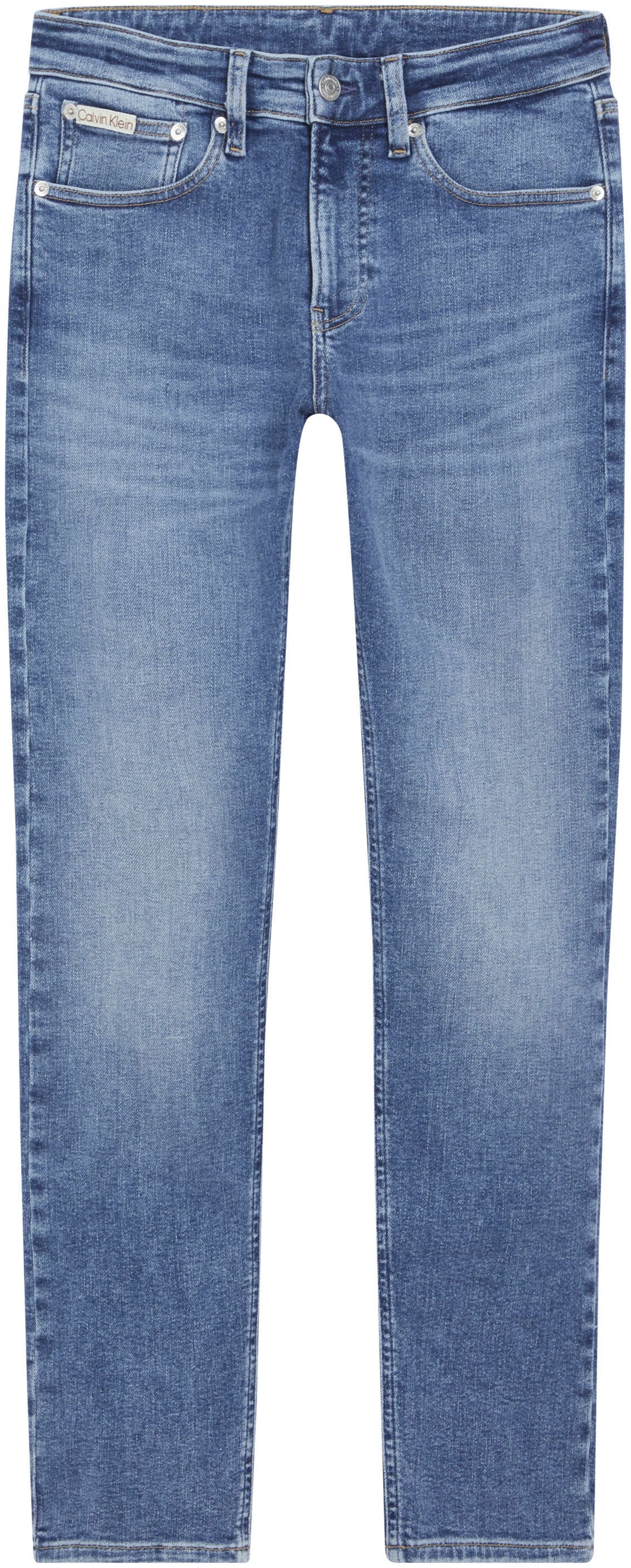 Calvin Klein Jeans Skinny-fit-Jeans »SKINNY«, Coinpocket, Logostickerei