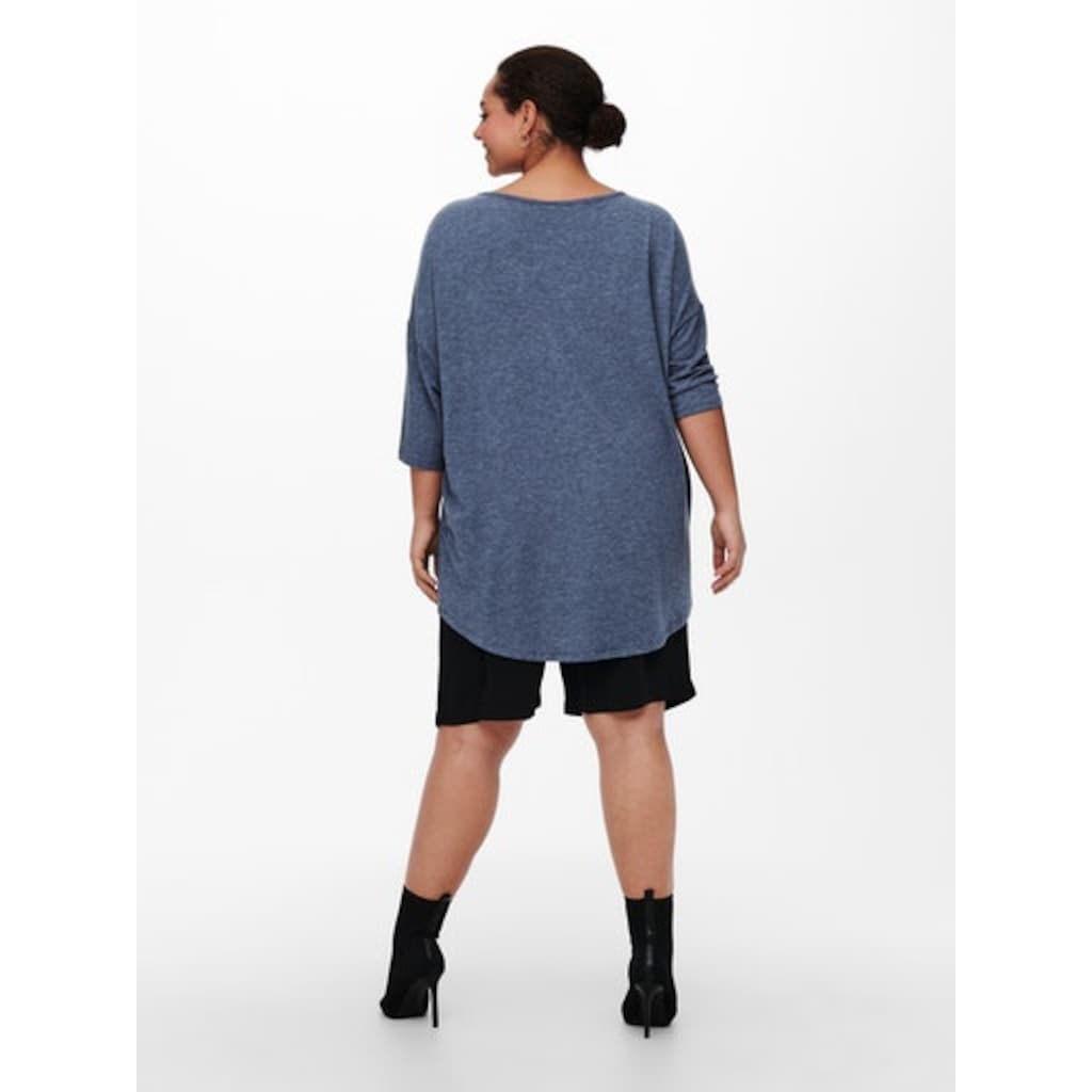 ONLY CARMAKOMA 3/4-Arm-Shirt »CARLAMOUR 3/4 TOP JRS NOOS«