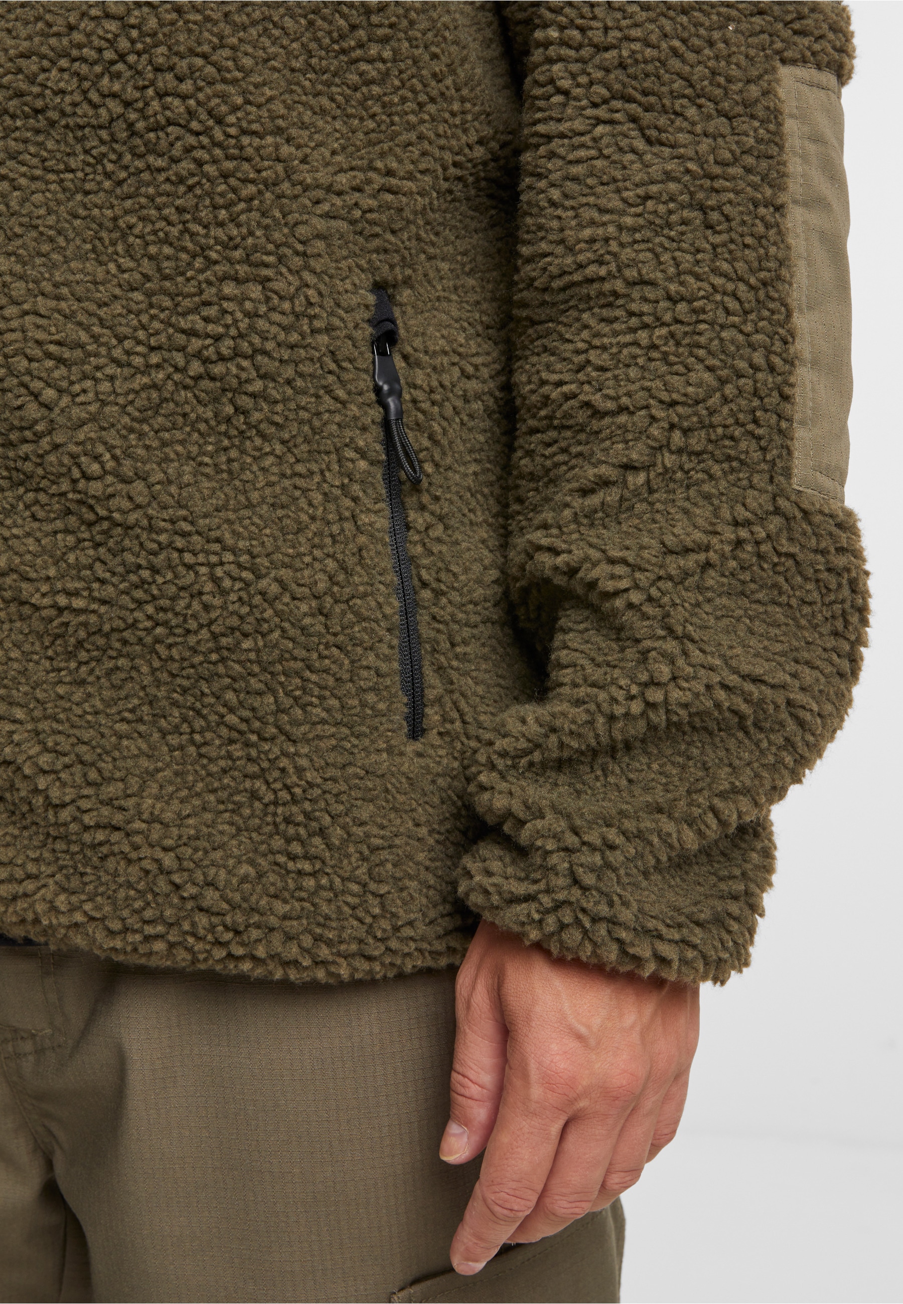 Brandit Allwetterjacke »Brandit Brandit Men Ramble Teddyfleece Jacket« 1 Stk. tlg. ohne Kapuze