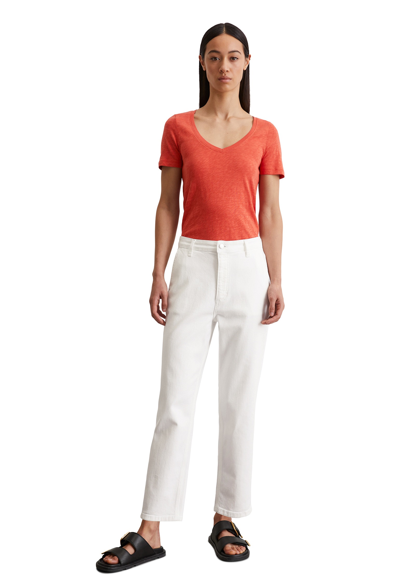 Marc O'Polo T-Shirt »aus Organic Cotton Slub Jersey«