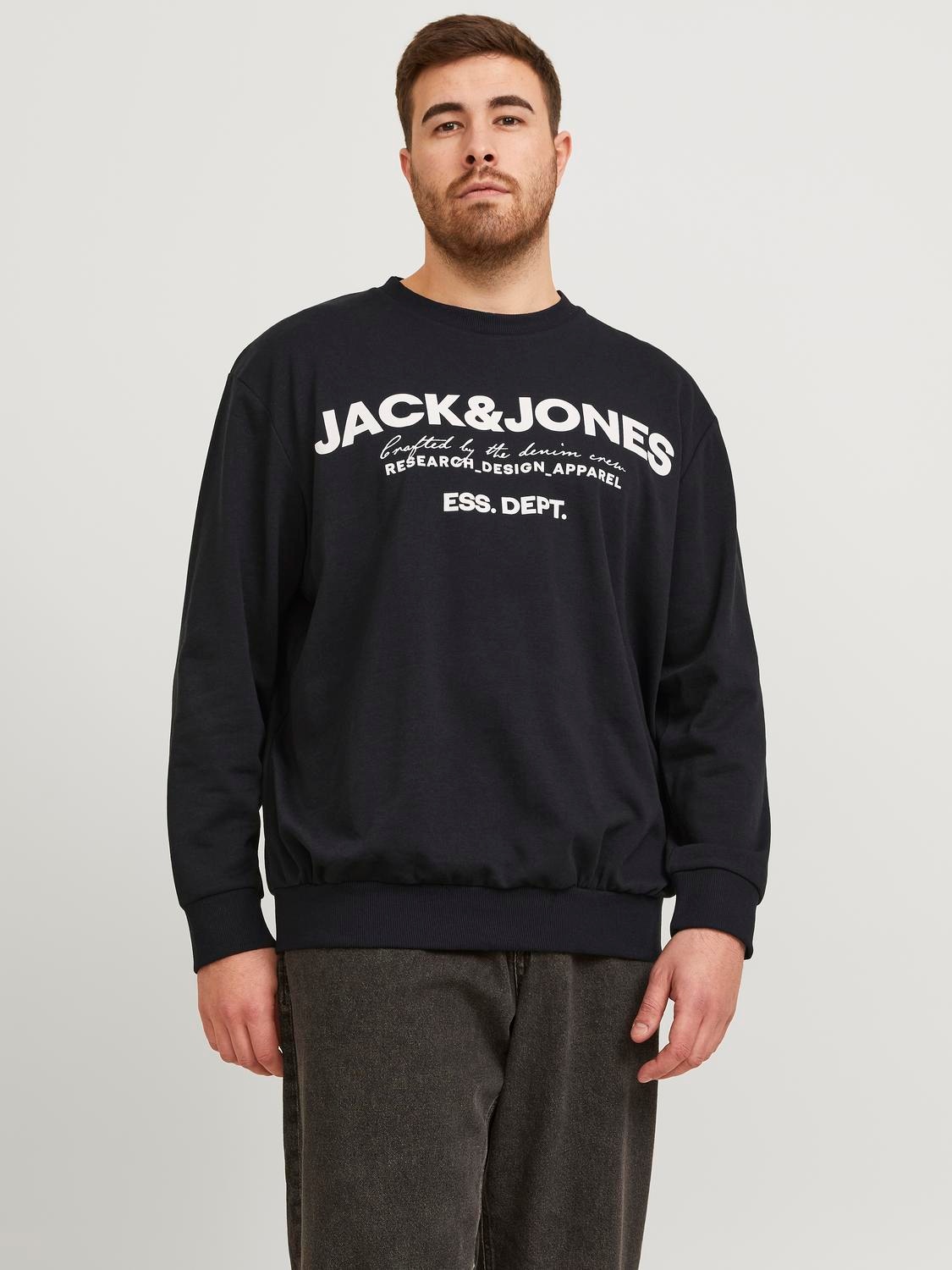 Jack & Jones PlusSize Sweatshirt "JJGALE SWEAT O-NECK PLS" günstig online kaufen