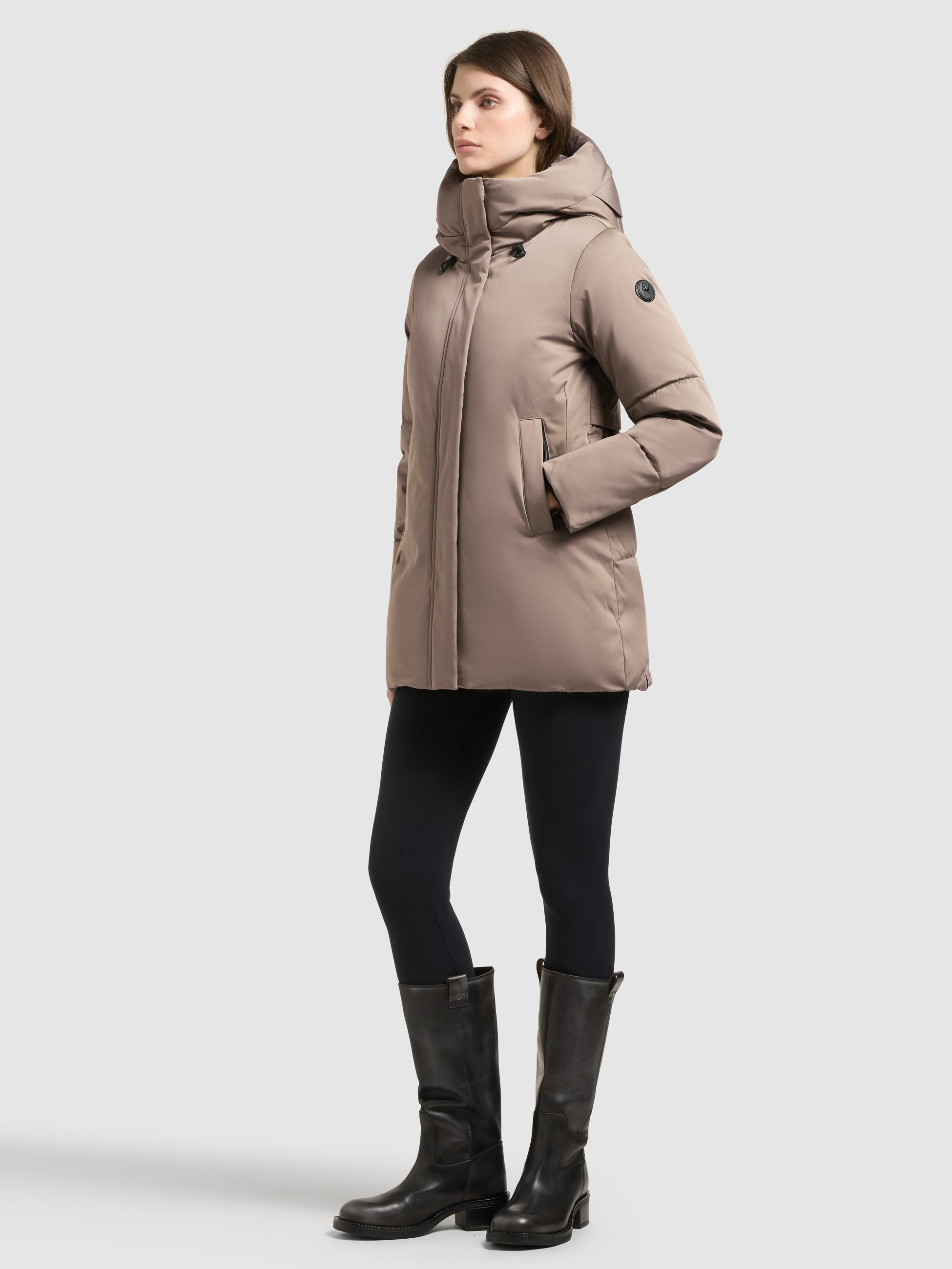 khujo Winterjacke »ALLAP2« mit Kapuze