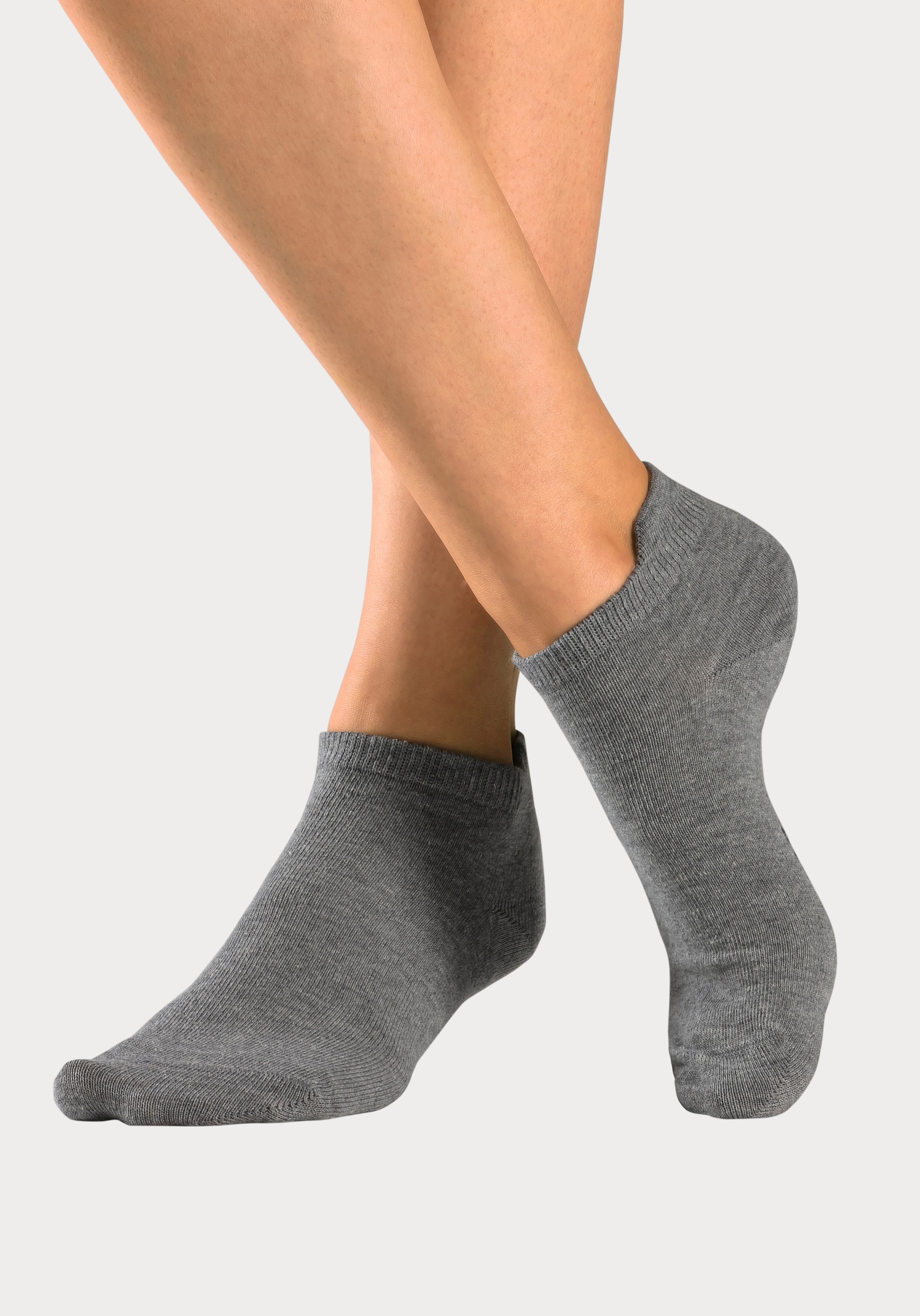 Thumbnail - H.I.S Sneakersocken Packung, 8 Stk. tlg. mit verlängertem Bündchen hinten