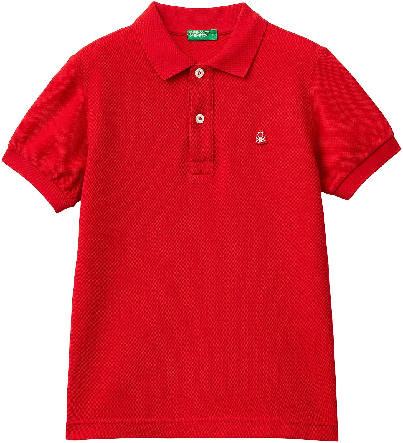 United Colors of Benetton Poloshirt, mit Markenlabel ▷ für | BAUR