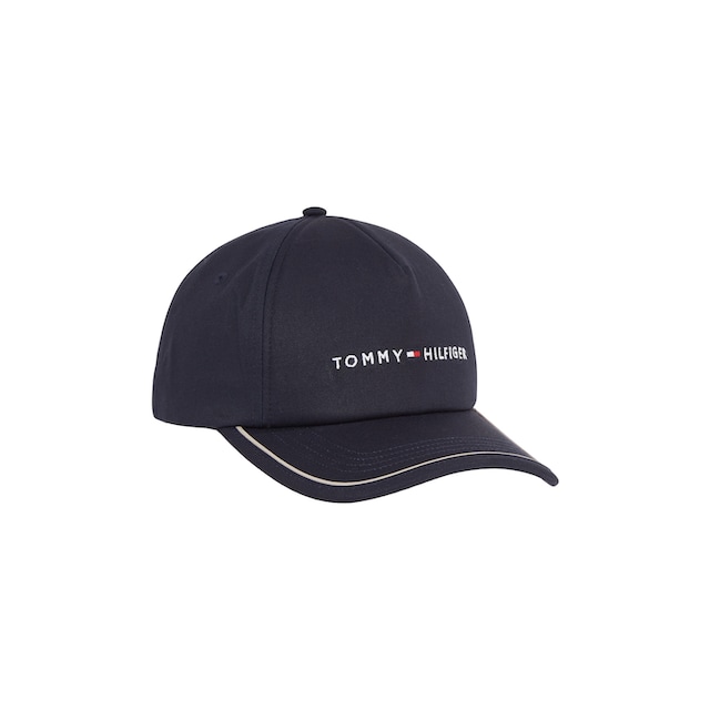 Tommy Hilfiger Baseball Cap »TH SKYLINE SOFT CAP«, mit Logoschriftzug über  dem Schirm auf Rechnung | BAUR