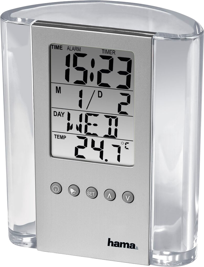 Hama Innenwetterstation »LCD-Thermometer ir...