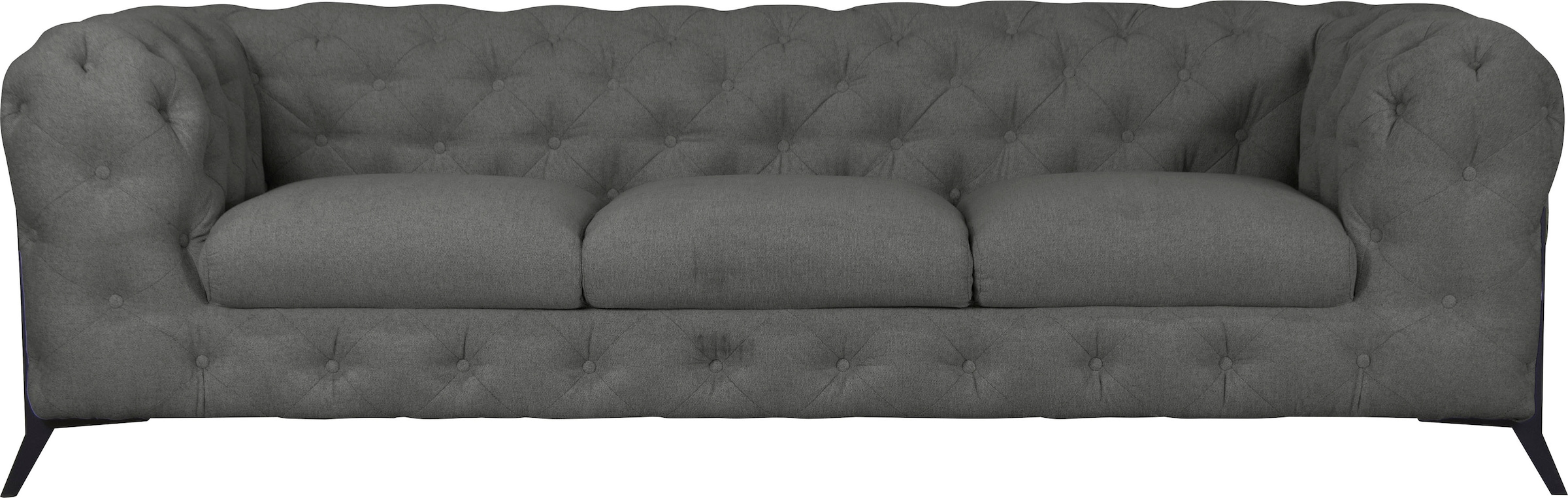 Home affaire Chesterfield-Sofa "Amaury" aufwändige Knopfheftung, moderne Ch günstig online kaufen
