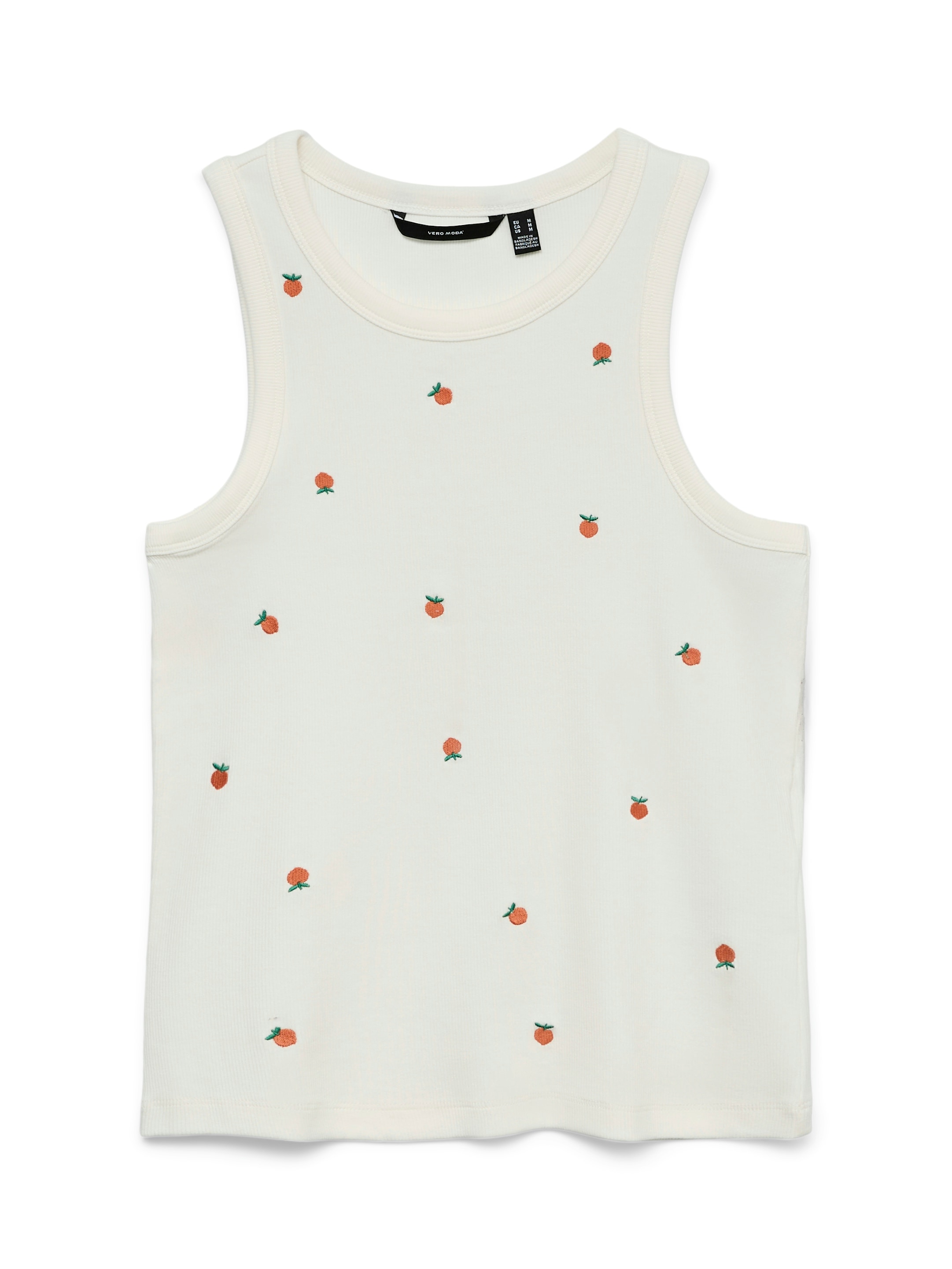 Vero Moda Tanktop "VMNAJA TANK TOP BOX JRS" Baumwollmischung günstig online kaufen