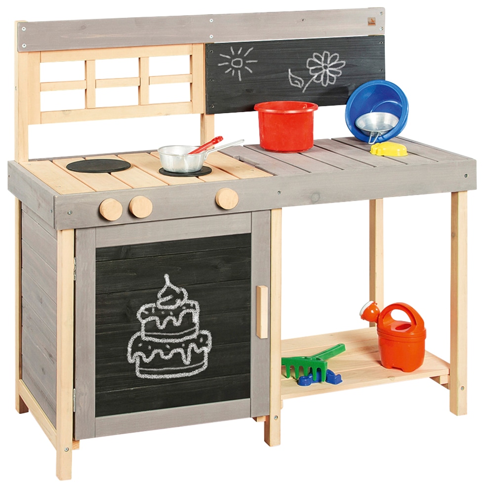 Pinolino® Spielküche »Matschküche Fritz«, BxTxH: 134x43x90 cm