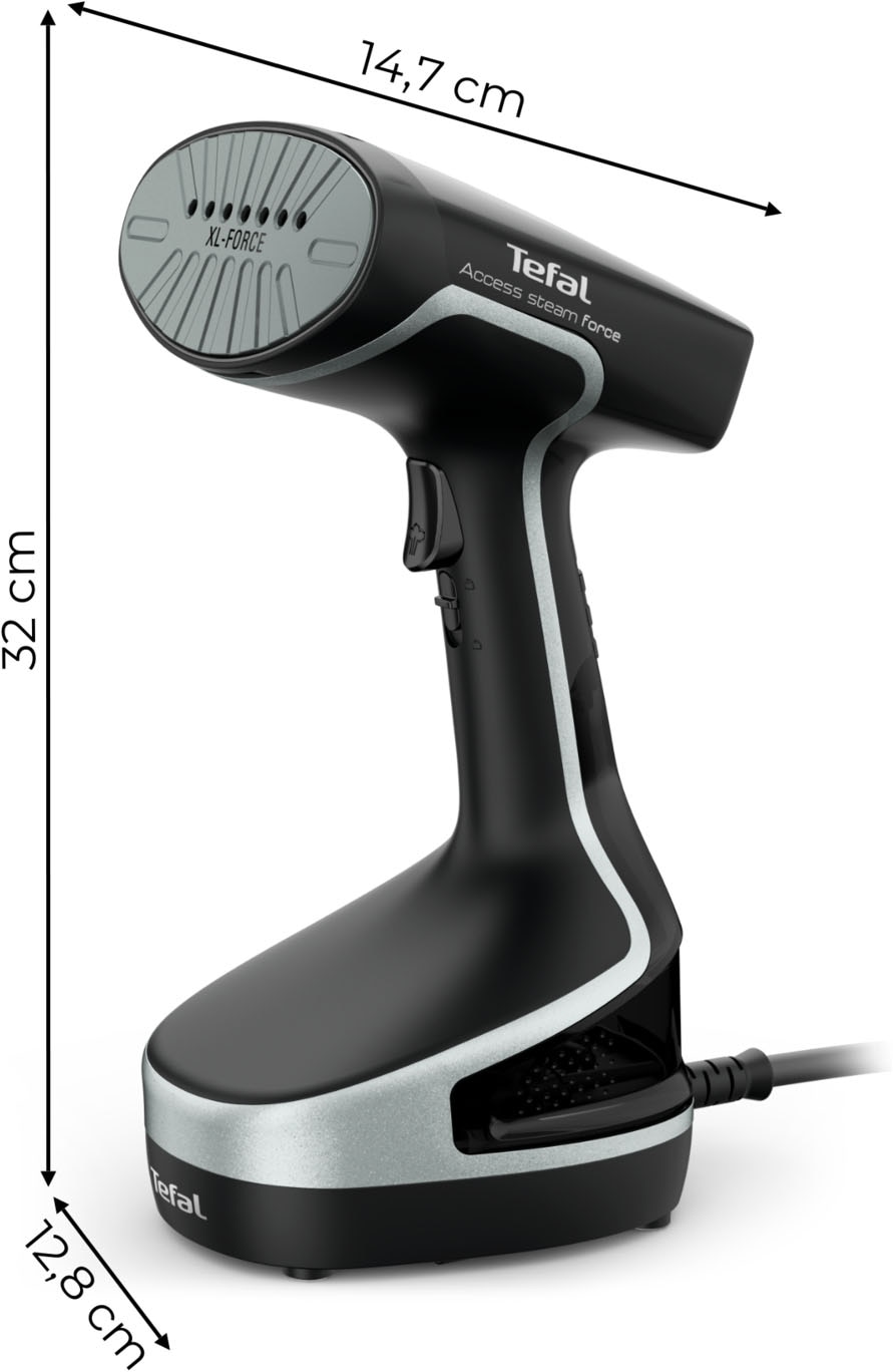 Tefal Dampfbürste »Access Steam Force, 2000 Watt, 190 ml Wassertank, entkeimend,« 2000 W kraftvolle Dampfleistung, 25 Sekunden Aufheizzeit, Steamer, DT8250