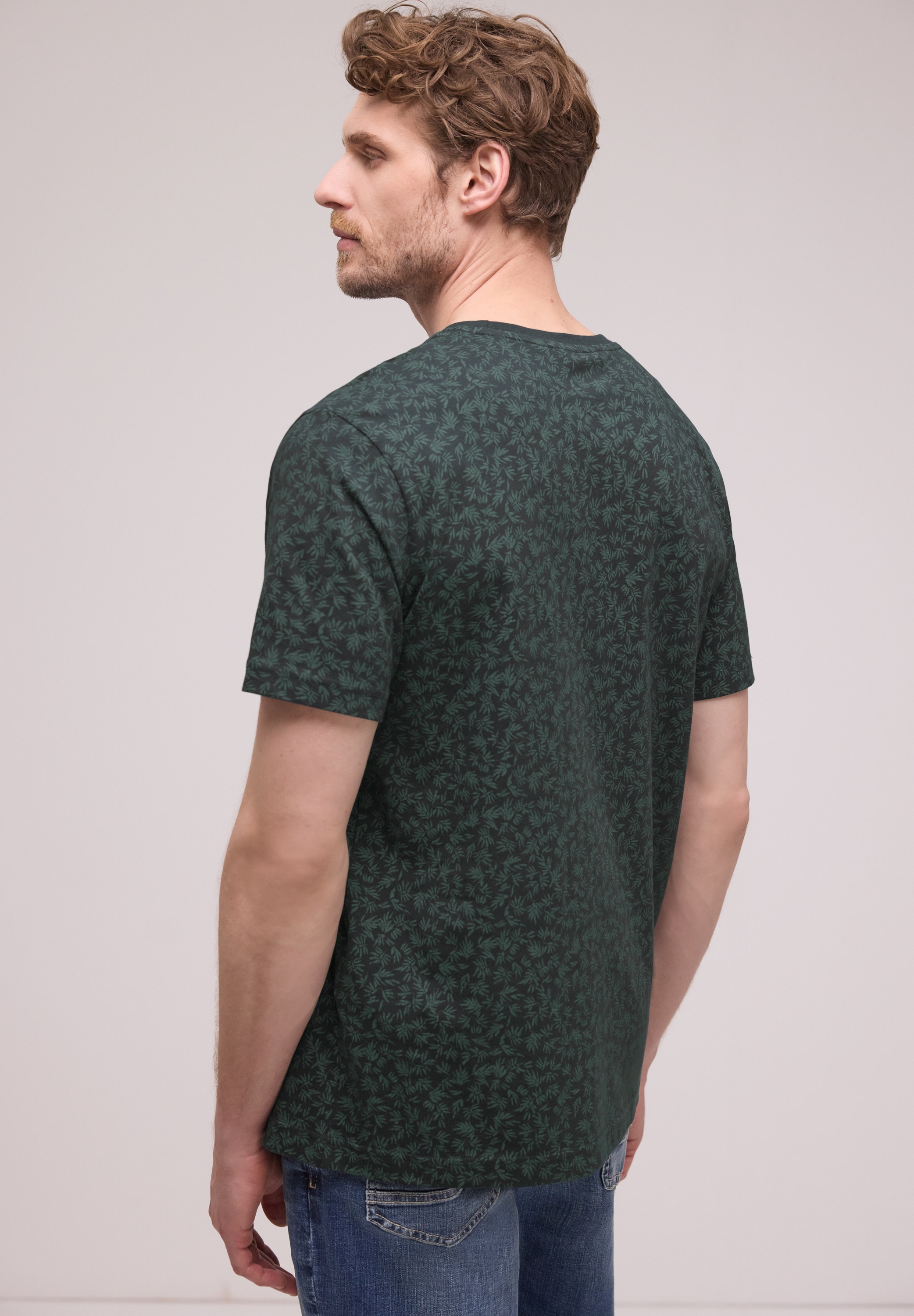 STREET ONE MEN T-Shirt aus reiner Baumwolle