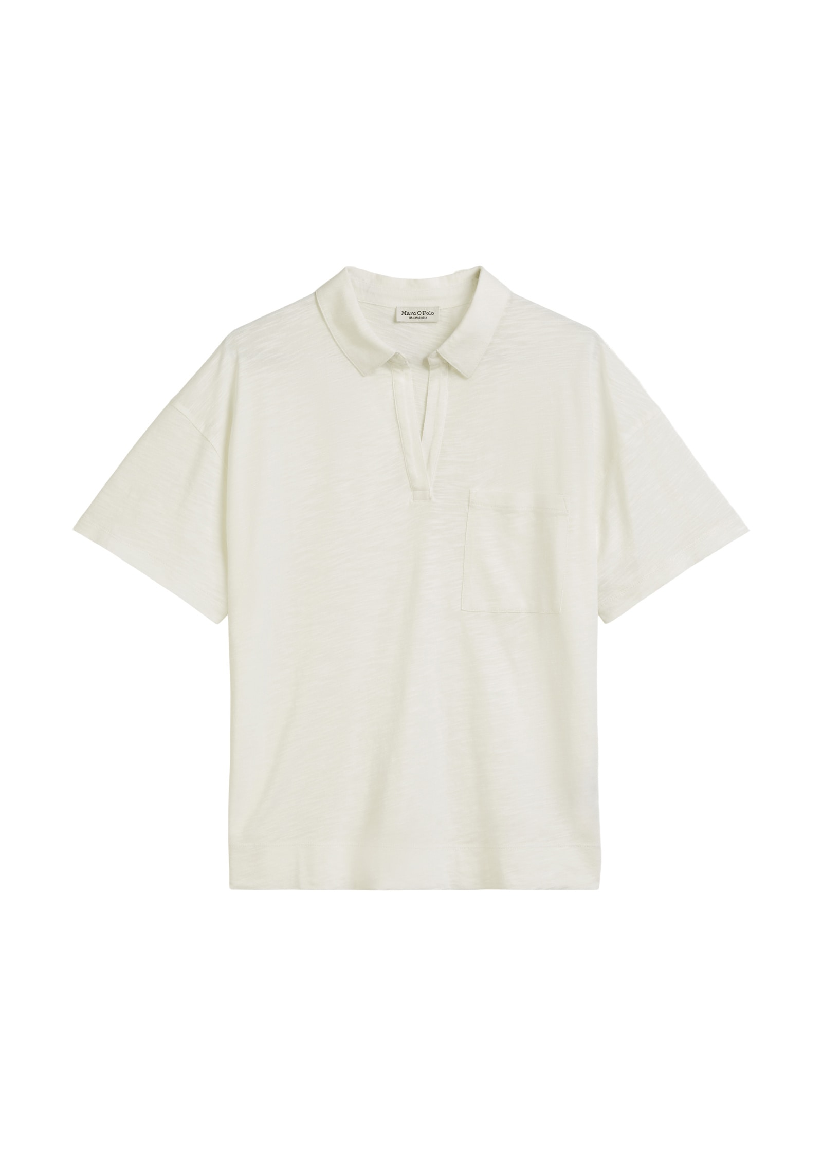 Marc O'Polo Poloshirt »aus Organic Cotton-Viskose-Mix«