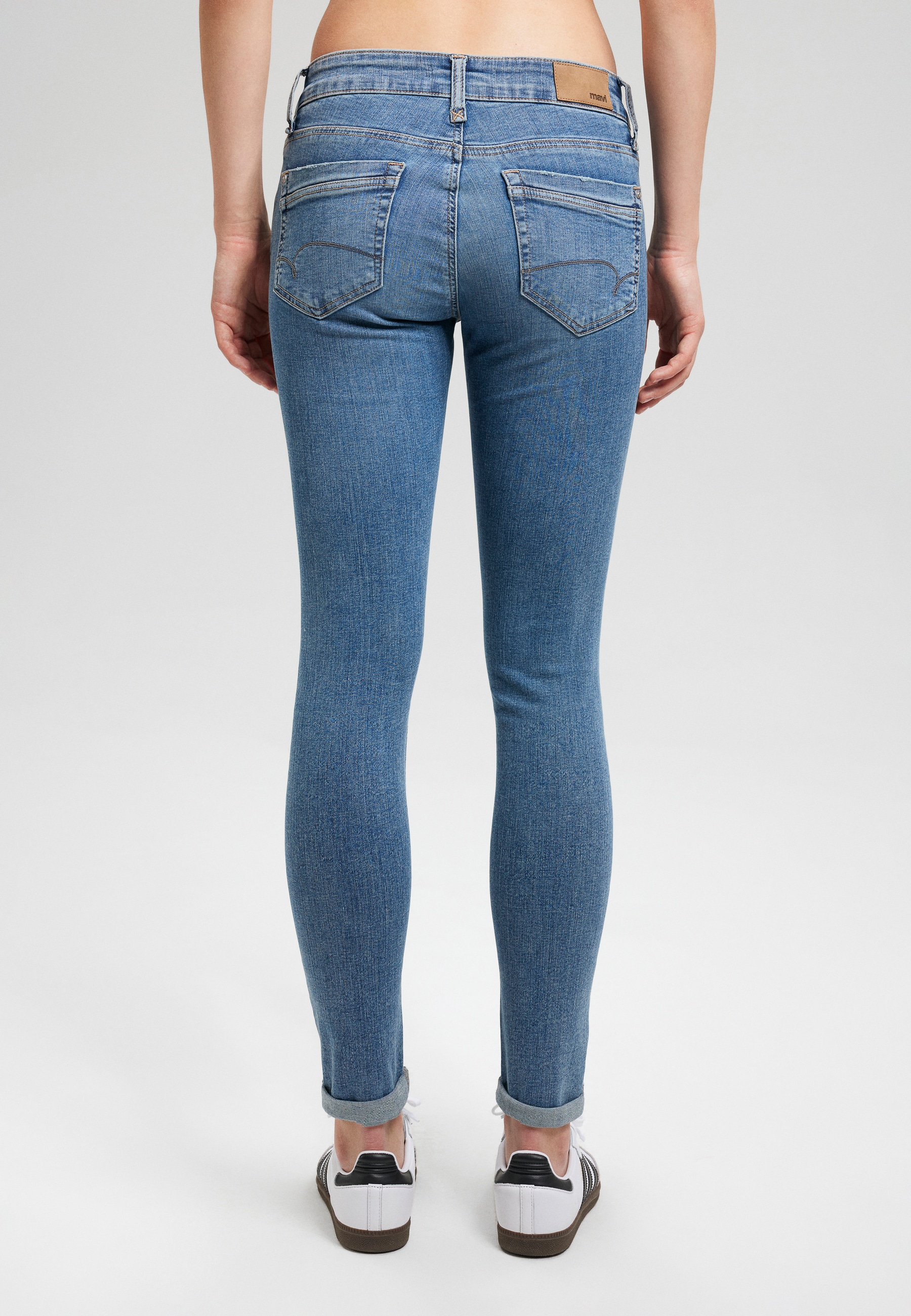 Mavi Röhrenjeans "LEXY", Cropped Super Skinny Jeans günstig online kaufen