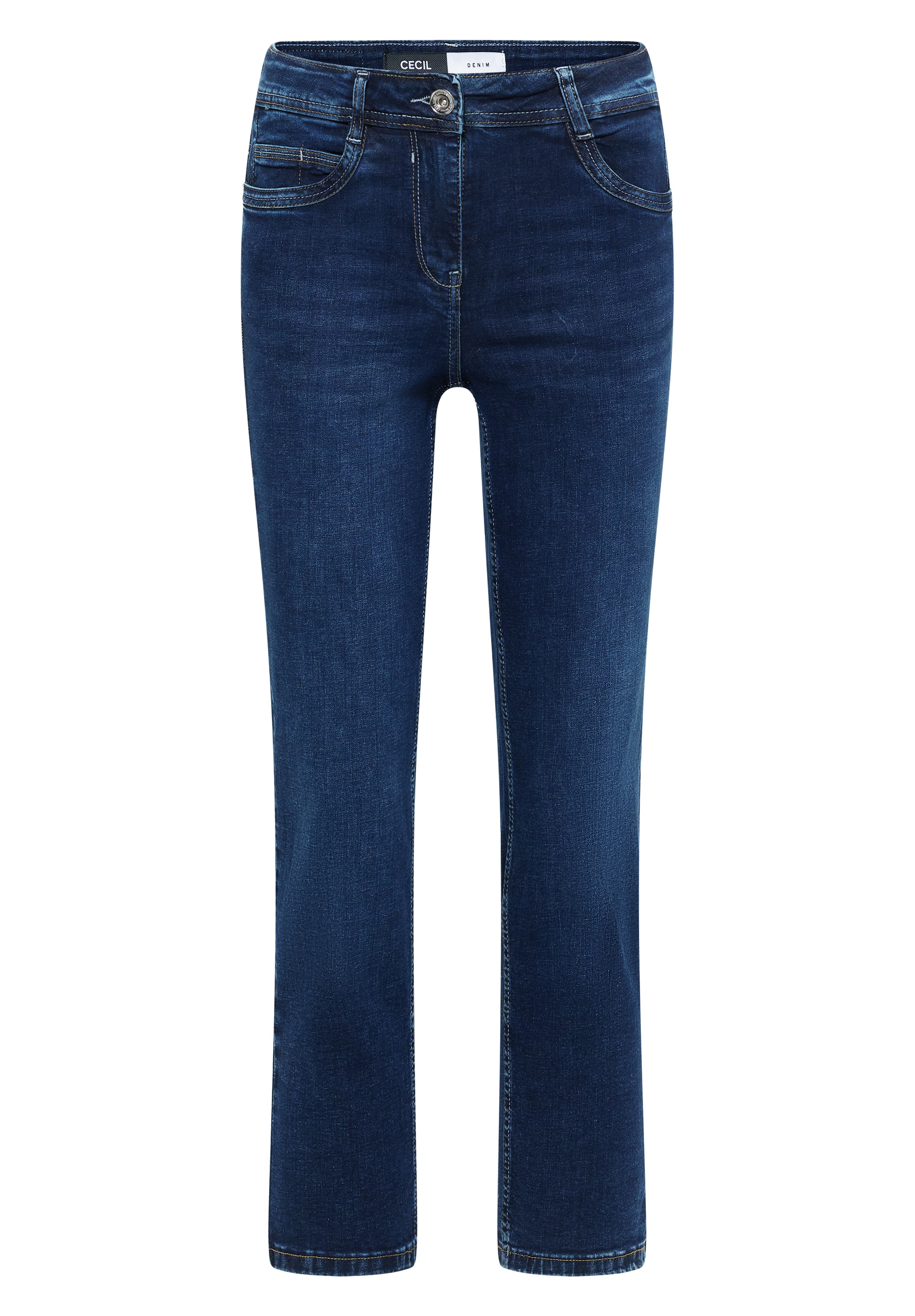 Cecil Comfort-fit-Jeans Middle Waist