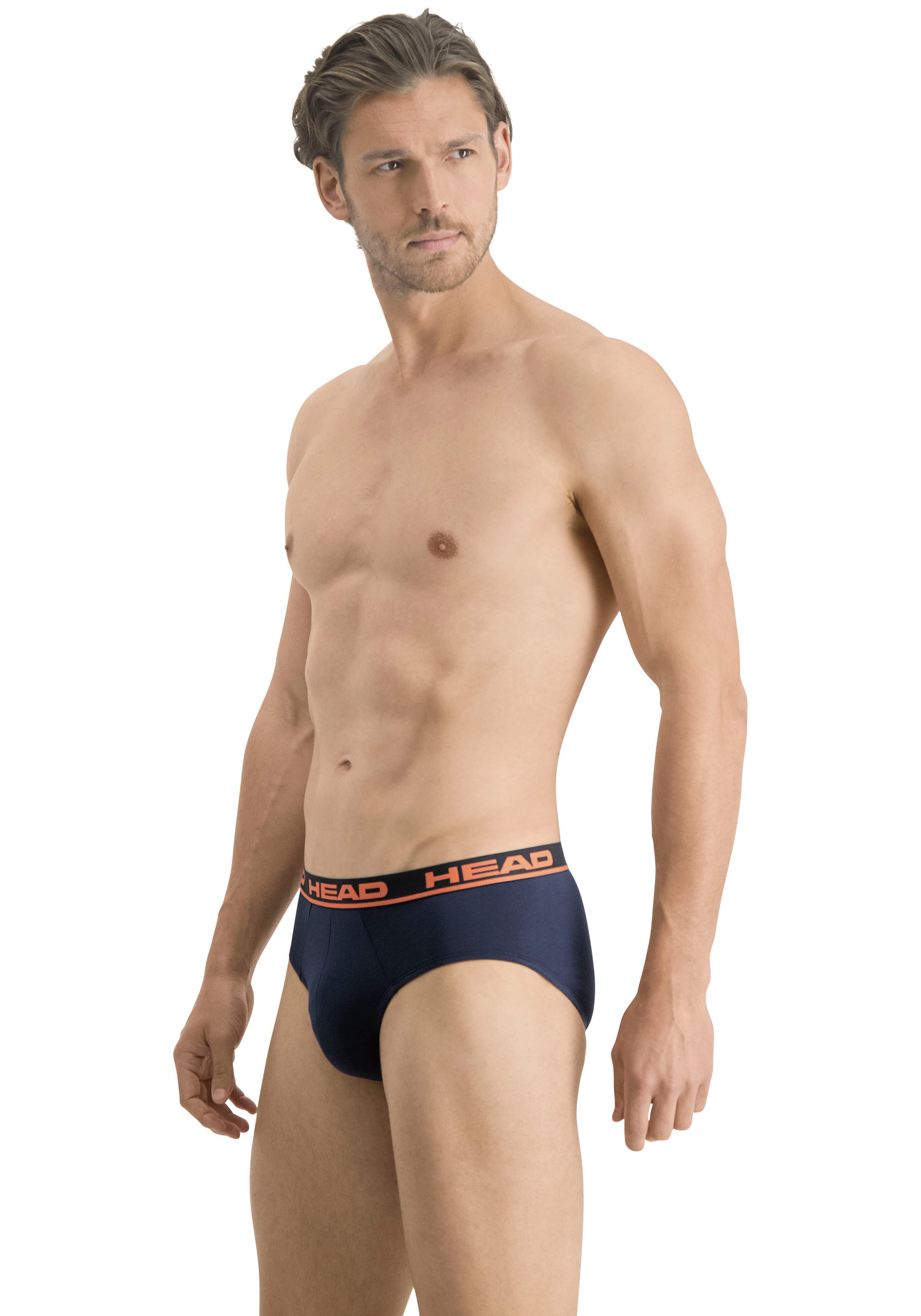 Head Slip »HEAD MEN BRIEF«, (2er Pack), ohne Eingriff, Logobund