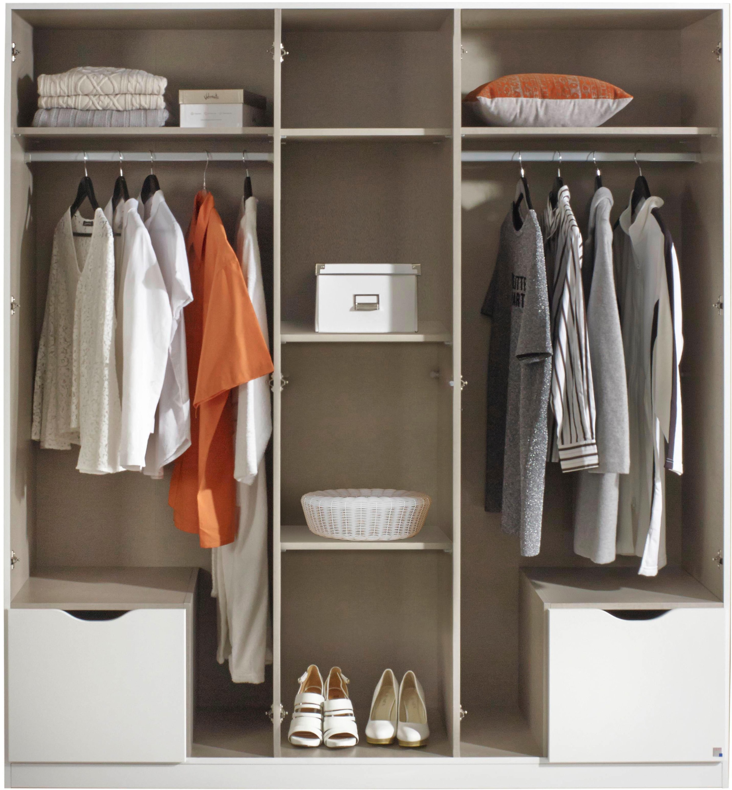 rauch Kleiderschrank »Balance«, mit Klappspiegel