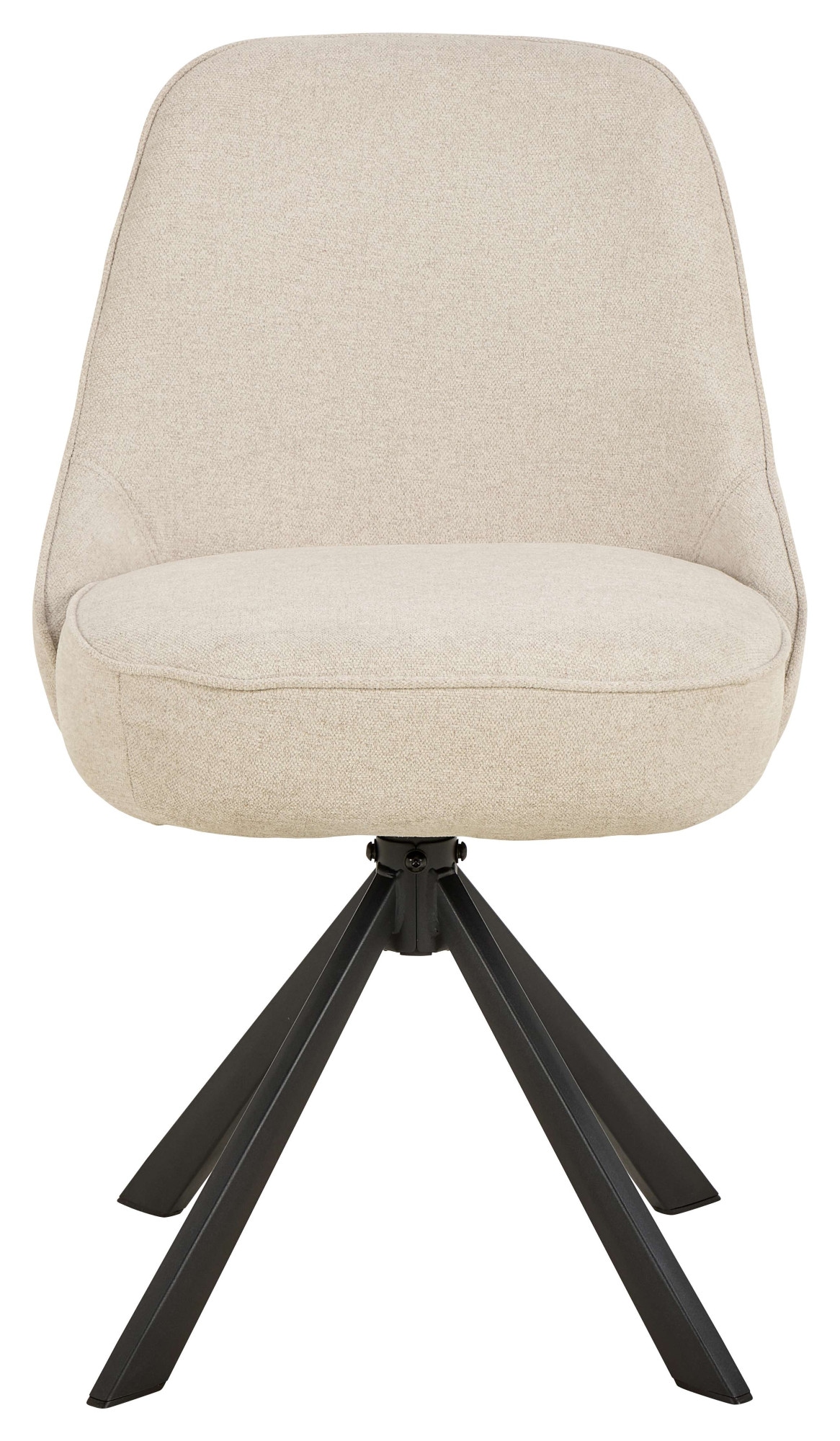 ACTONA GROUP Esszimmerstuhl »Carlton, Polsterstuhl, Esszimmerstuhl mit Polsterung« (Set) 2 Stk.Stuhl, Chenillebezug, Armlehnen, Drehfunktion, Sitzhöhe 52,5 cm