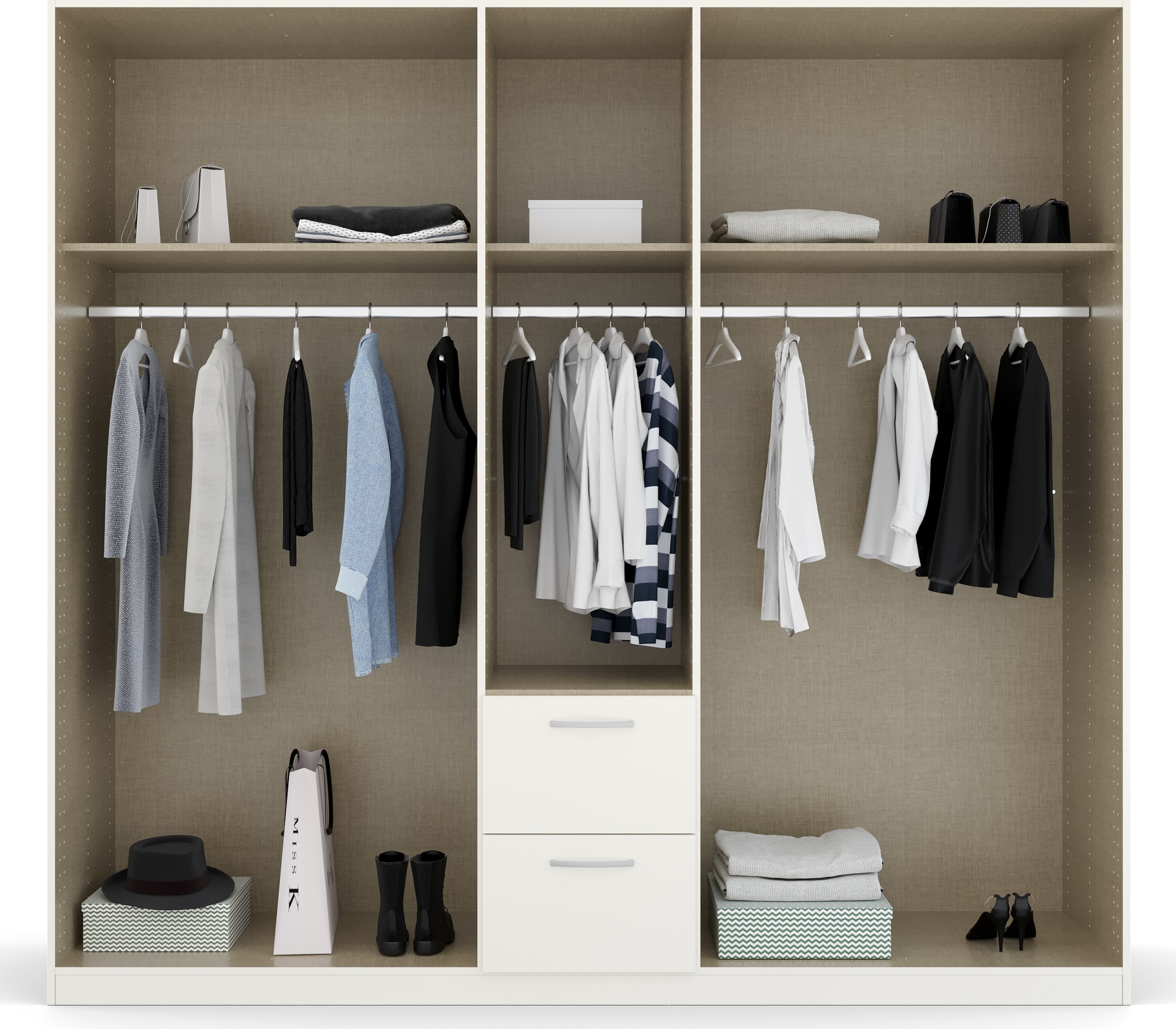 rauch Drehtürenschrank »Pure by Quadra Spin«