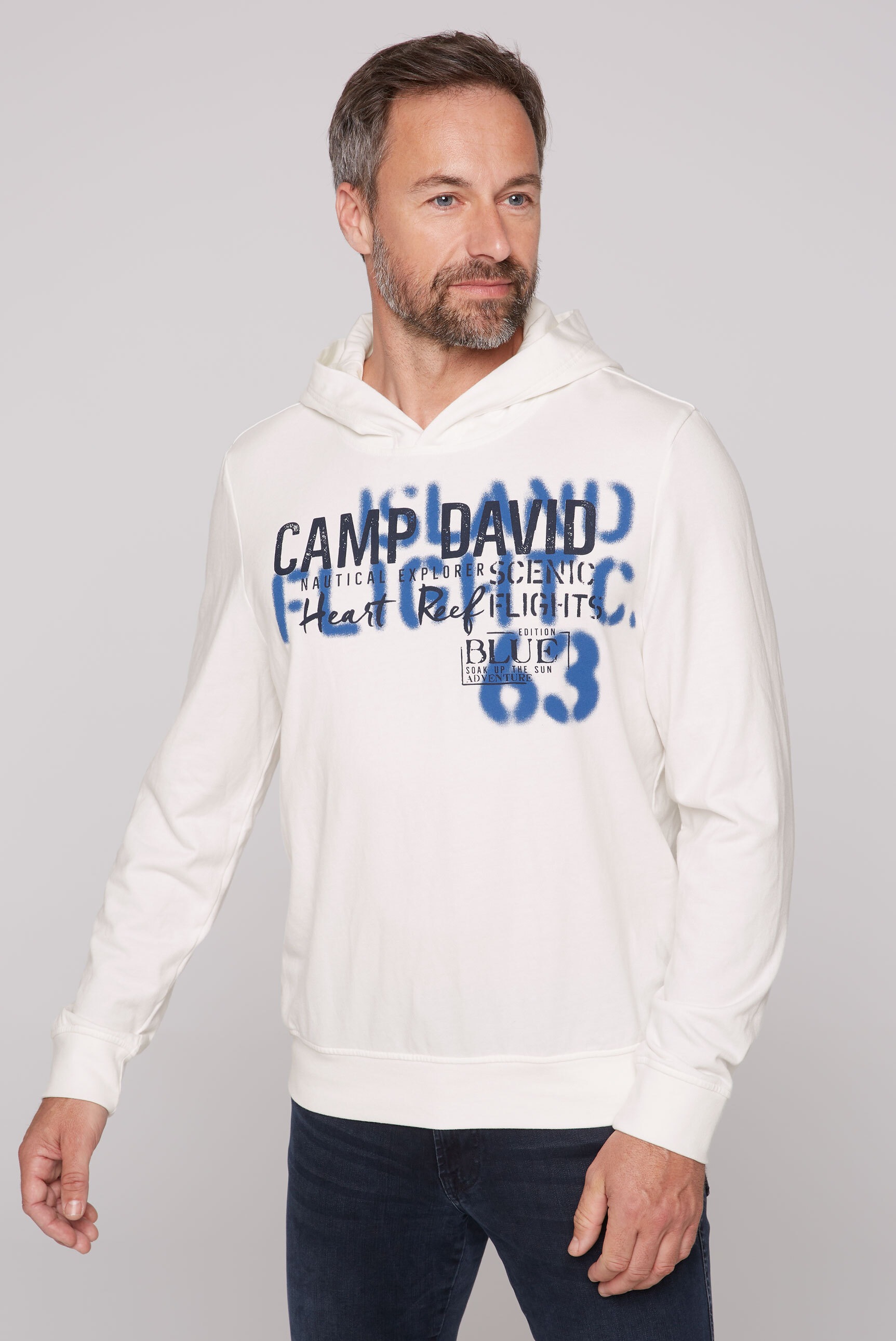 CAMP DAVID Kapuzensweatshirt, mit Baumwolle günstig online kaufen