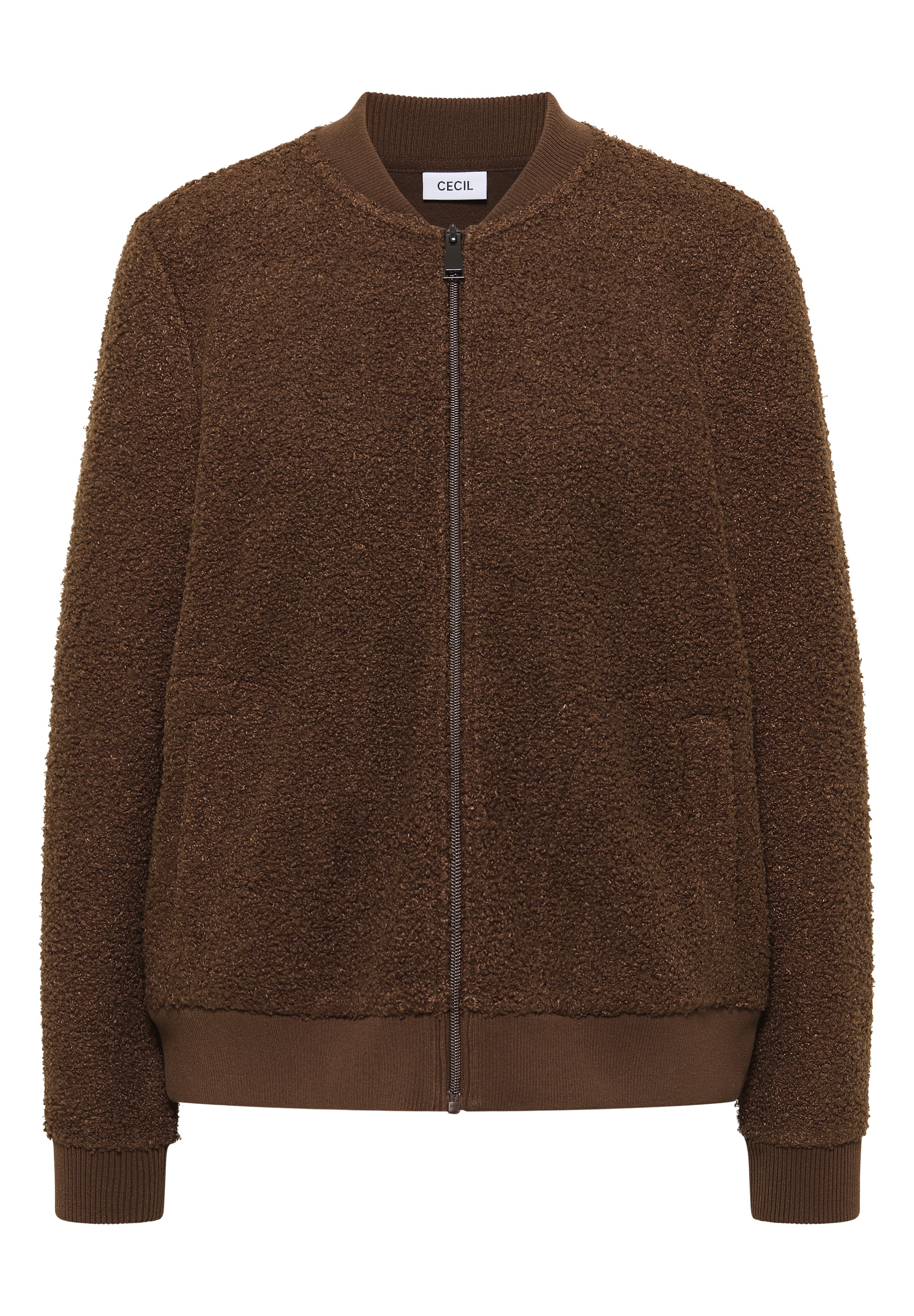 Cecil Cardigan, mit Stehkragen