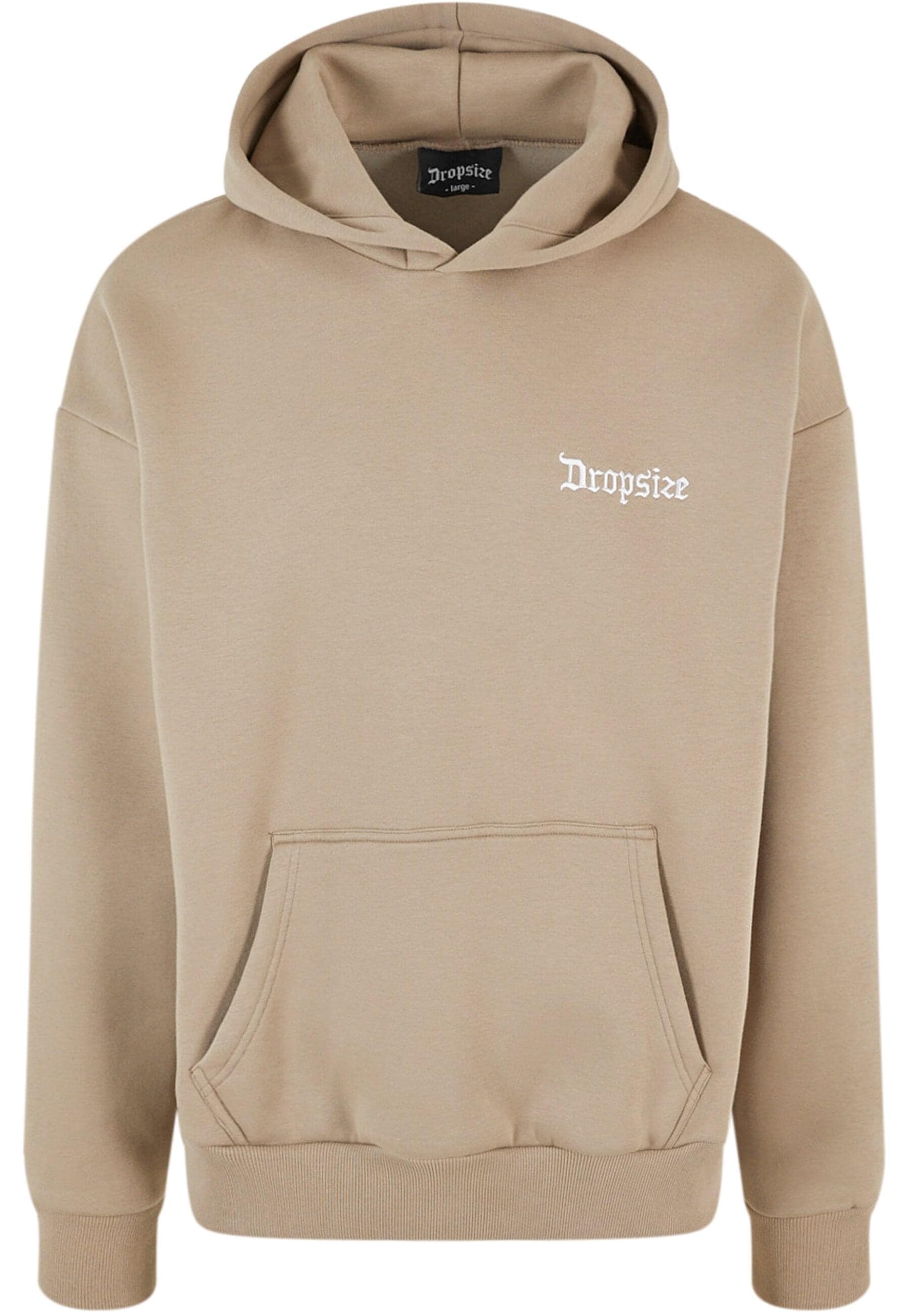 Dropsize Kapuzensweatshirt "Dropsize Herren Heavy Oversize Embo Hoodie" 1 S günstig online kaufen