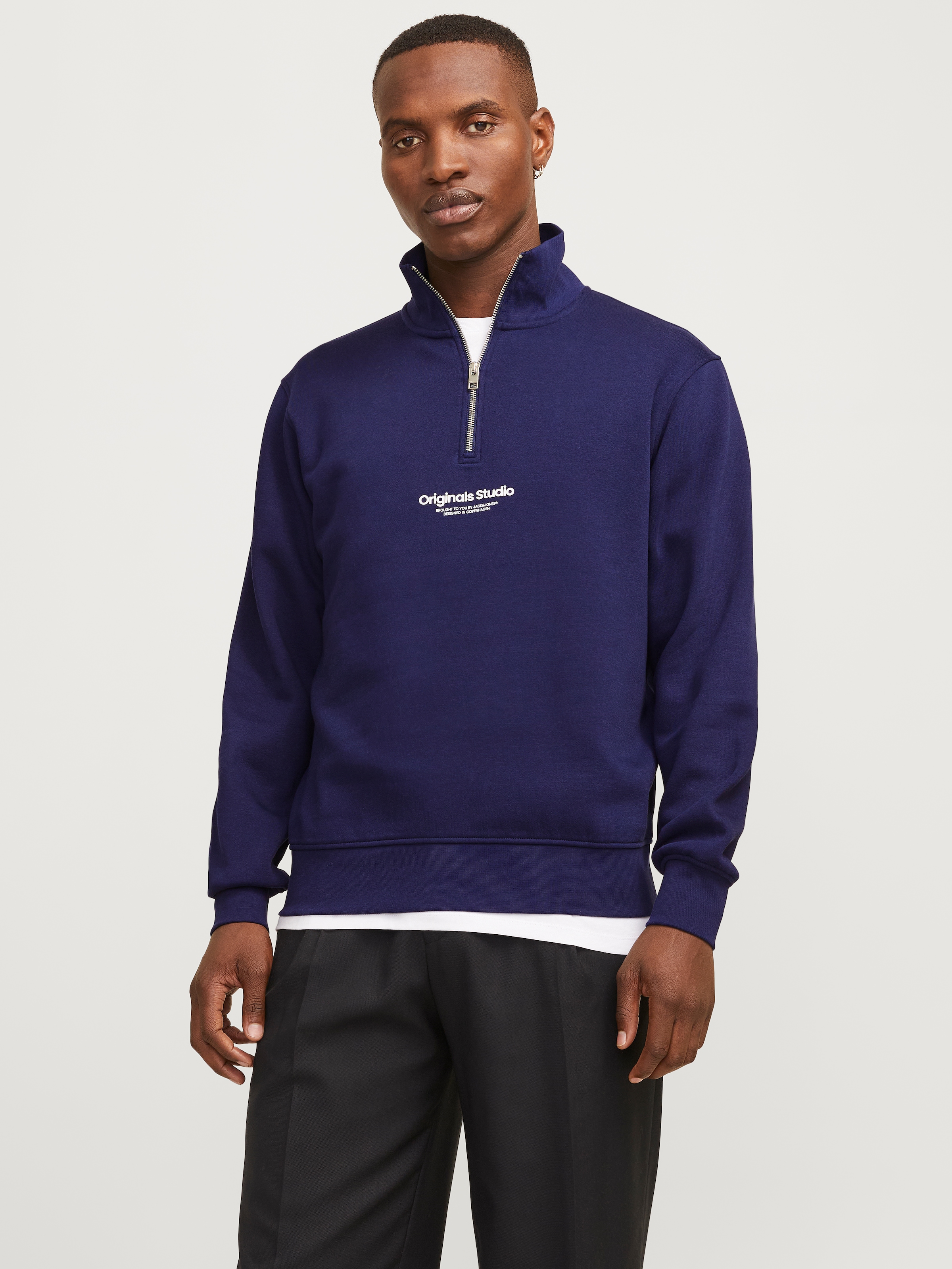 Jack & Jones Sweatshirt "JORVESTERBRO SWEAT QUARTER ZIP HN NOOS" günstig online kaufen