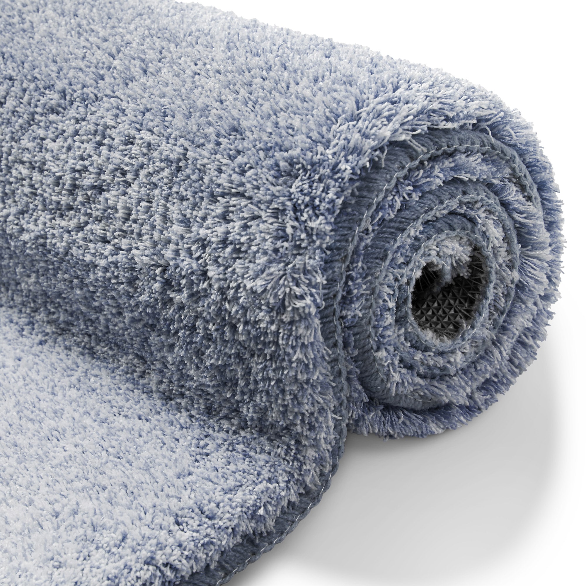 my home Badematte »Utta«, rutschhemmend beschichtet, schnell trocknend, Badteppich, getuftet, mit modernem Farbverlauf, flauschig, hochflor
