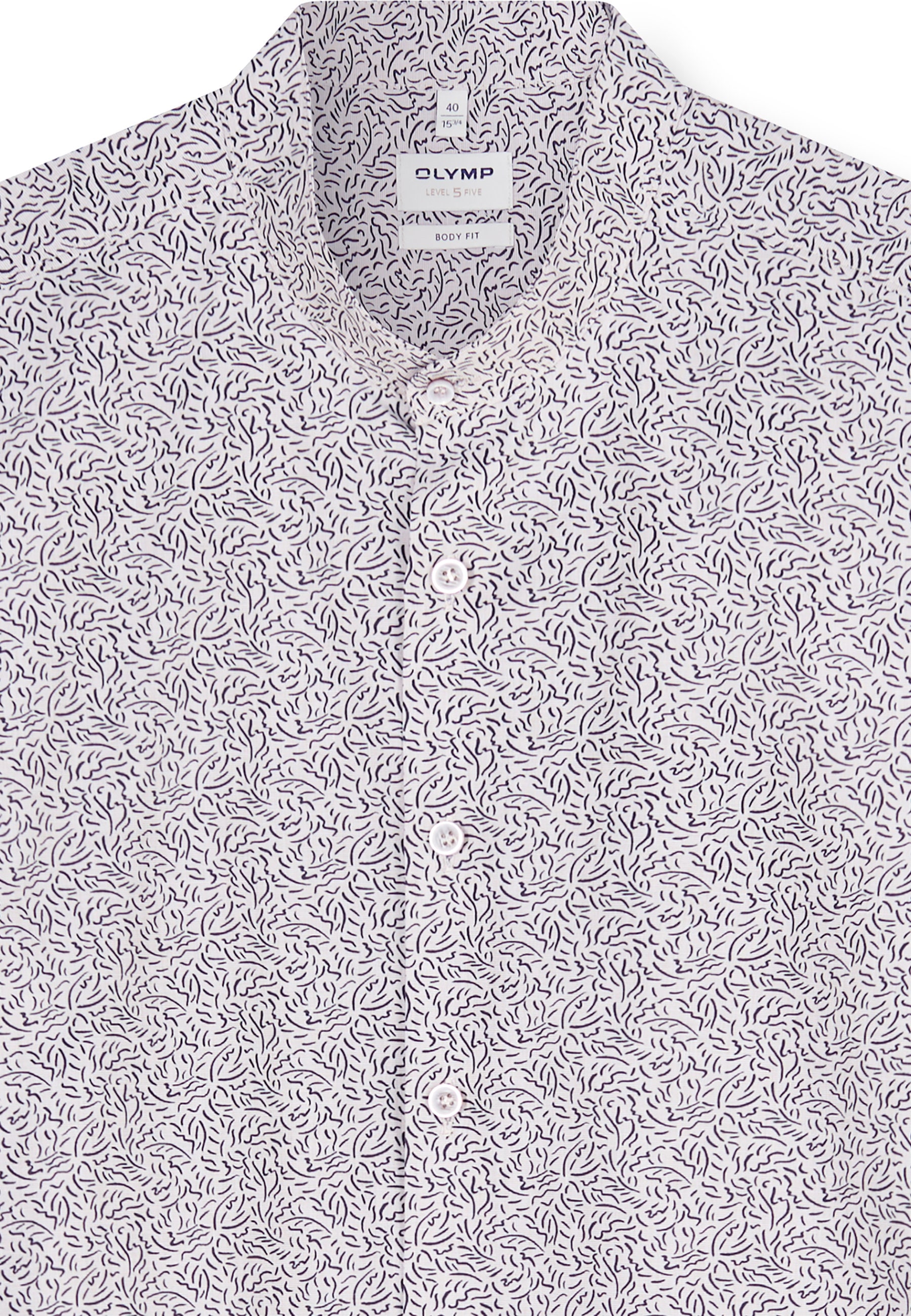 OLYMP Businesshemd »OLYMP Level Five, body fit, Stehkragen«