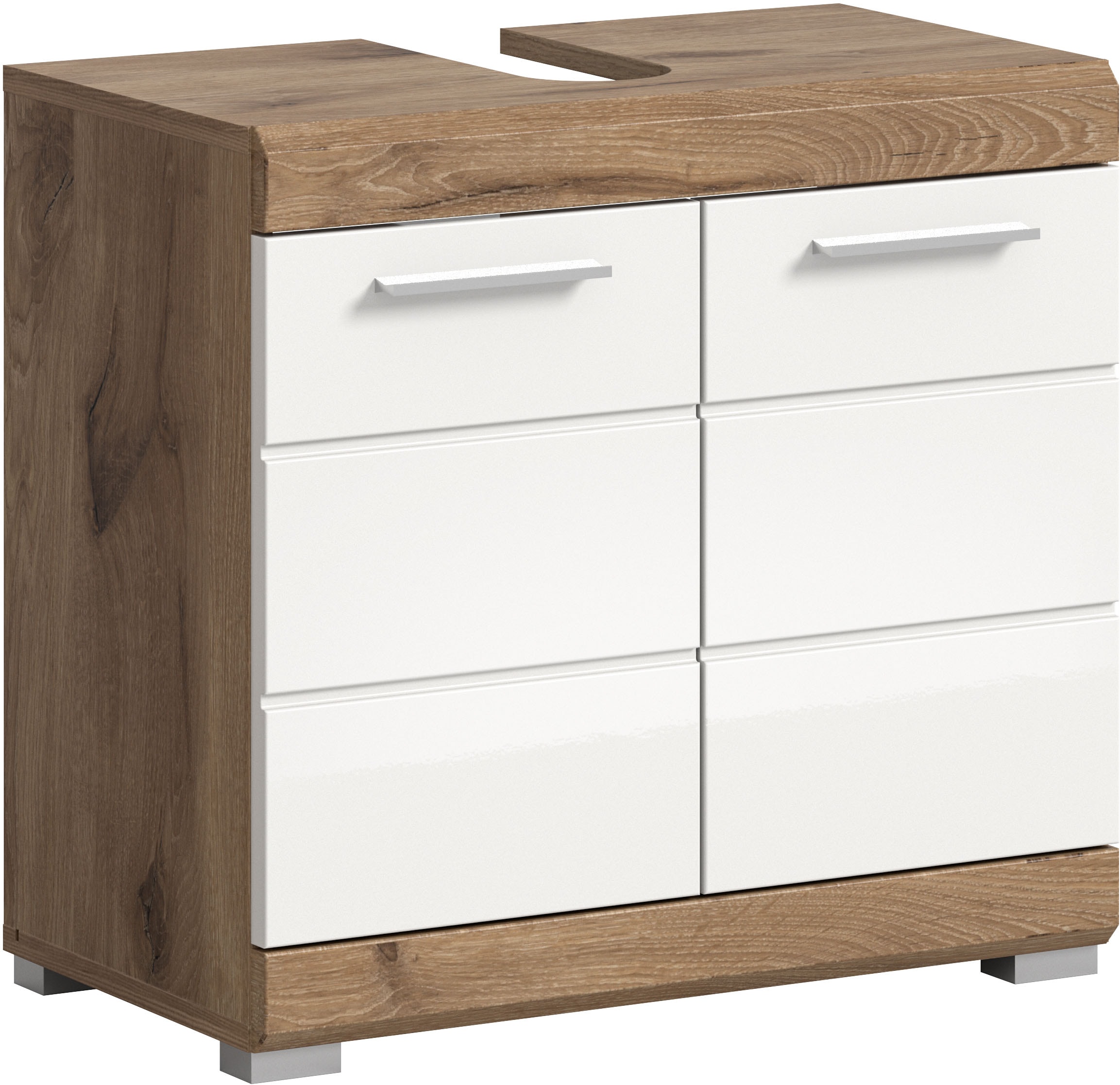 INOSIGN Waschbeckenunterschrank "Siena, Breite 60cm, 2 Tür, 2 Fächer, mit S günstig online kaufen