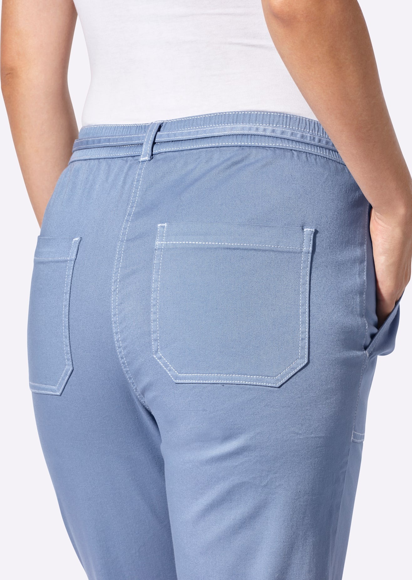 Classic Basics 7/8 Jeans Pigeon Blue 40 3