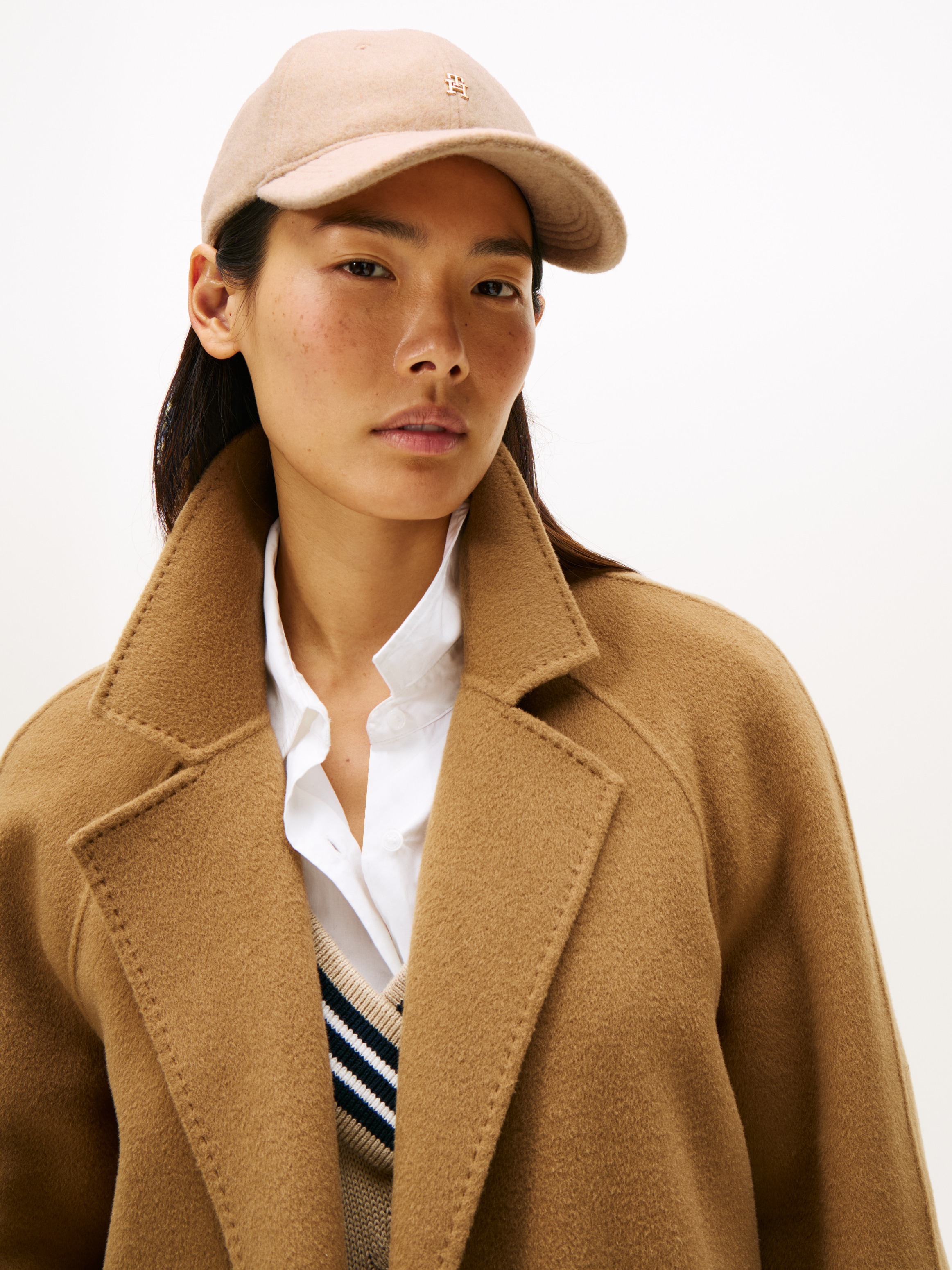 Tommy Hilfiger Baseball Cap »TH ELEVATED CHIC WOOL CAP«, Größenverstellbar