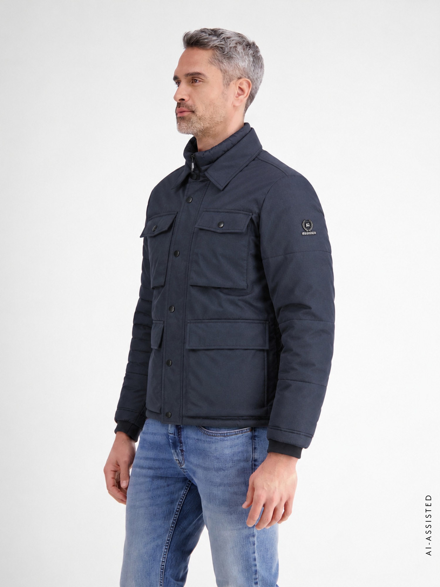 LERROS Outdoorjacke »Maskuline 2in1 Jacke mit herausnehmbarer Weste« ohne Kapuze