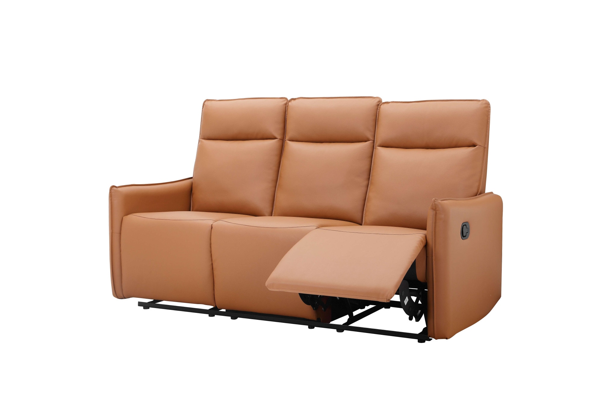 Dorel Home 3-Sitzer »Lugo, Kinosofa mit Reclinerfunktion in Kunstleder und Webstoff«, mit manueller Relaxfunktion in 2 Sitzen