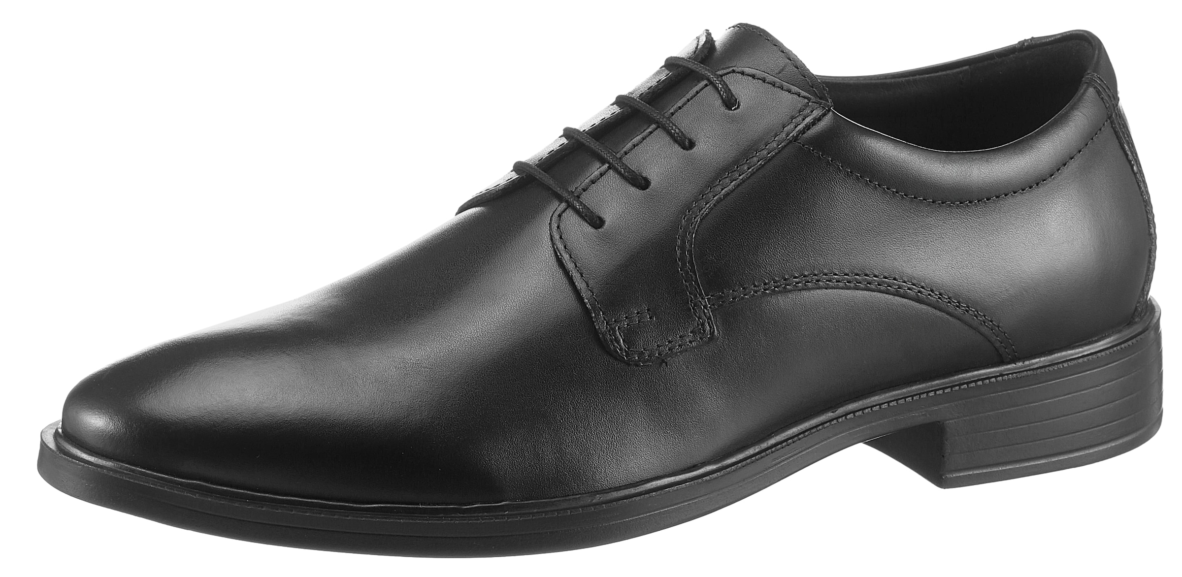 Geox Schnürschuh »U GLADWIN A«, Business Schuh, Festtagsschuh mit elegantem Blockabsatz