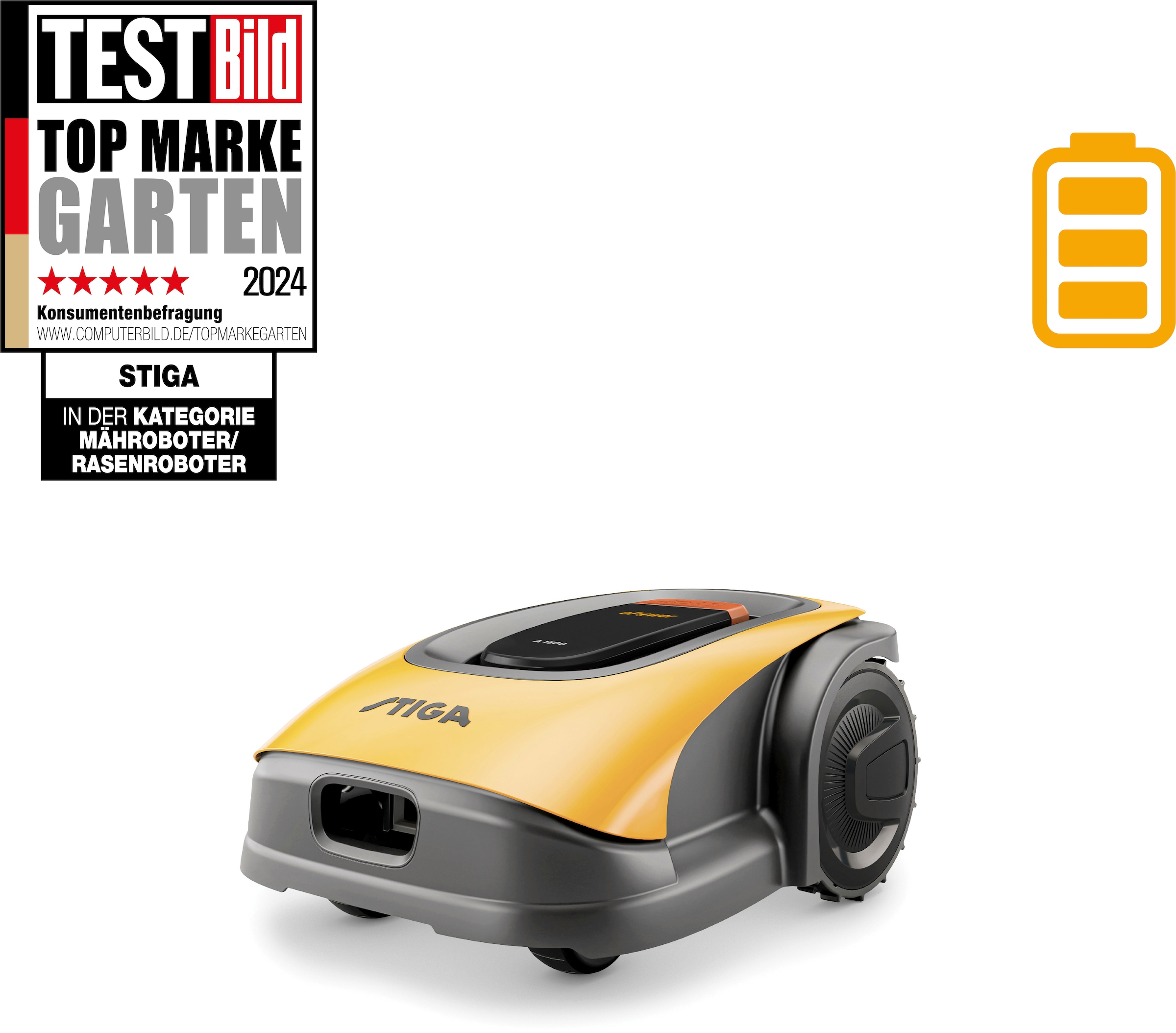 STIGA GARDEN Rasenmähroboter »A 1500«, bis günstig online kaufen