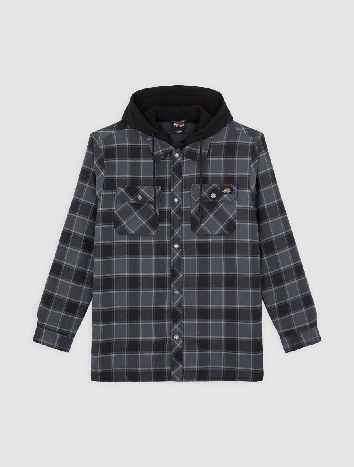 Dickies Funktionshemd "Dickies Workwear Hemden FLEECE HOODED FLANNEL SHIRT günstig online kaufen