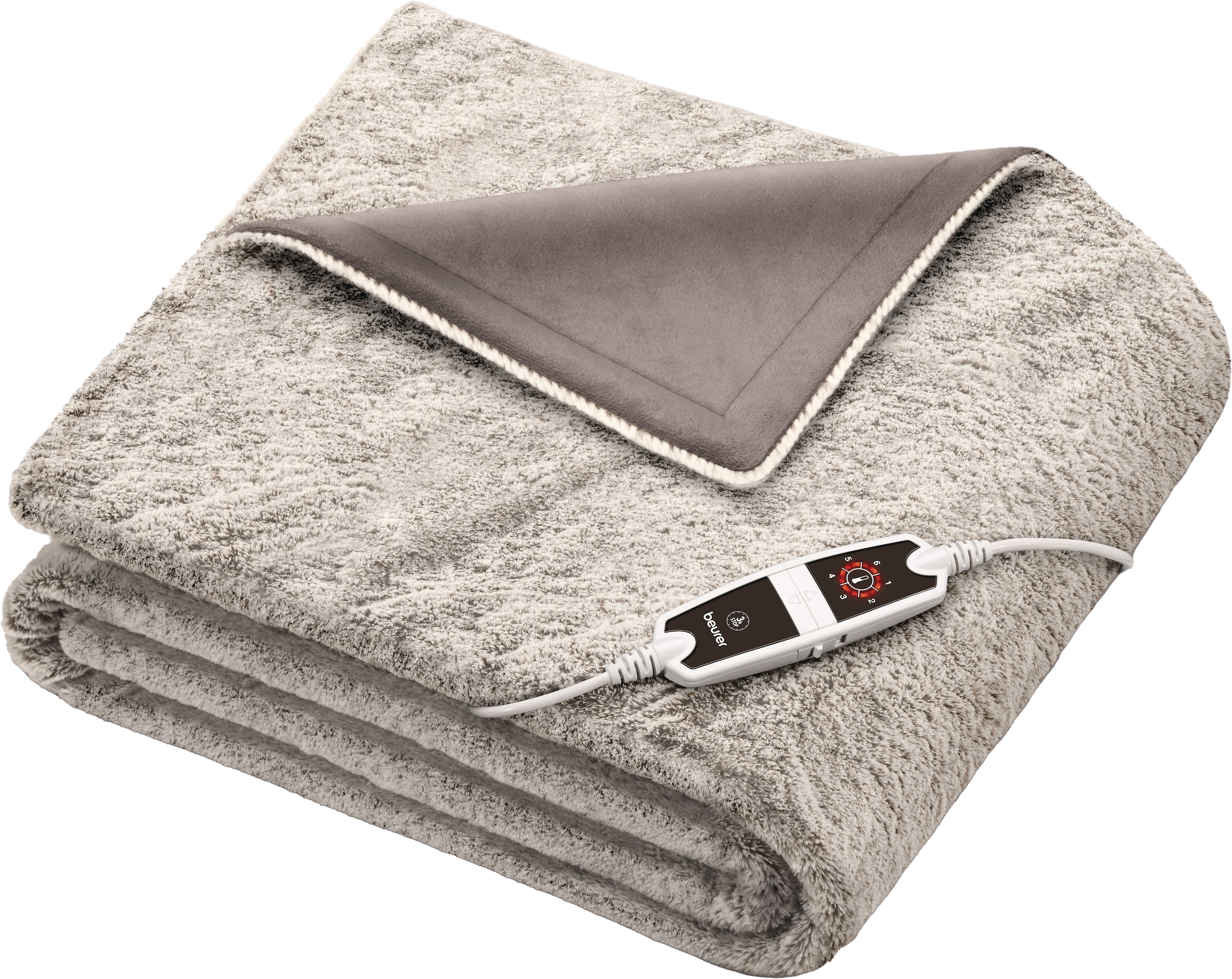 Heizdecke »Beurer HD 150 Heizdecke XXL taupe, elektrische Kuscheldecke«, 6...