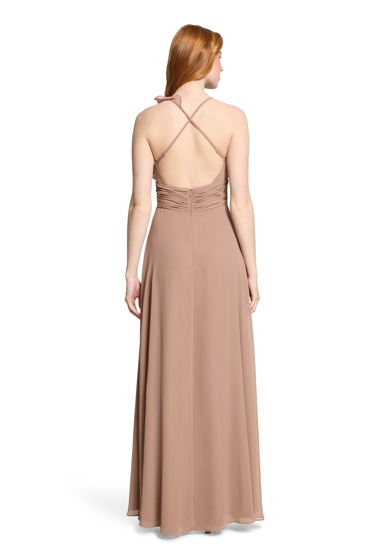 Vera Mont Chiffonkleid »Damen mit Volant« Ohne Tasche