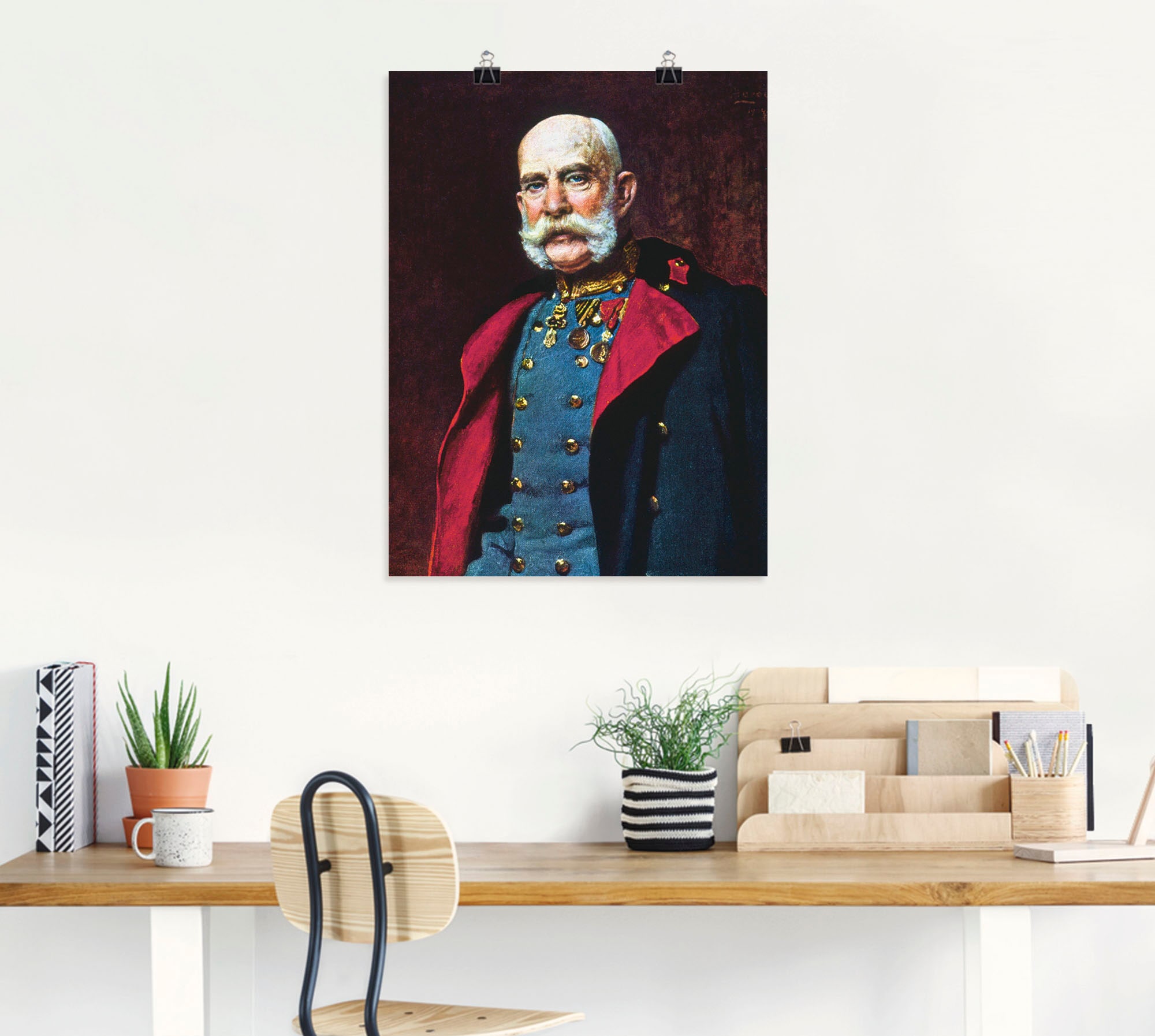 Artland Wandbild »Kaiser Franz Joseph I., 1902«, Menschen, (1 St.), als Leinwandbild, Poster in verschied. Größen