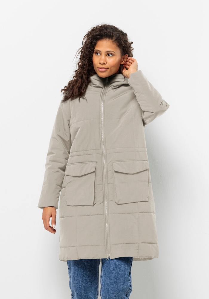 Jack Wolfskin Funktionsparka "WHITE FROST PARKA W", mit Kapuze