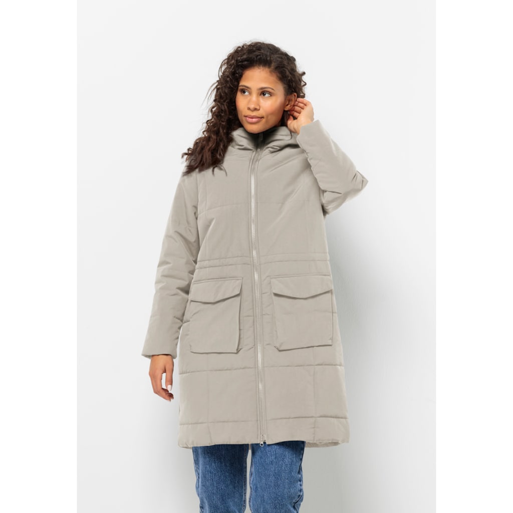 Jack Wolfskin Funktionsparka »WHITE FROST PARKA W«, mit Kapuze