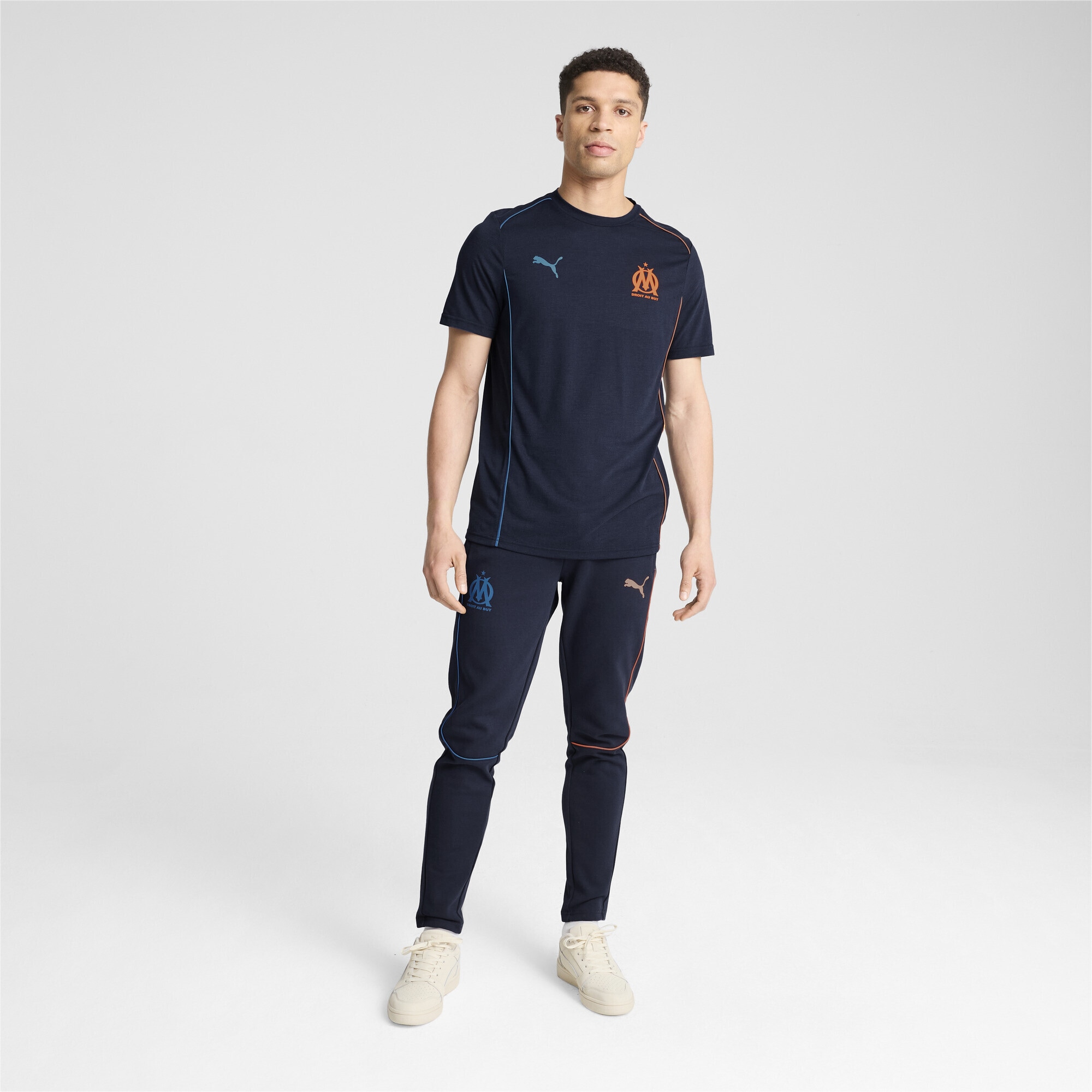 PUMA Trainingsshirt »Olympique de Marseille Casuals T-Shirt Herren«