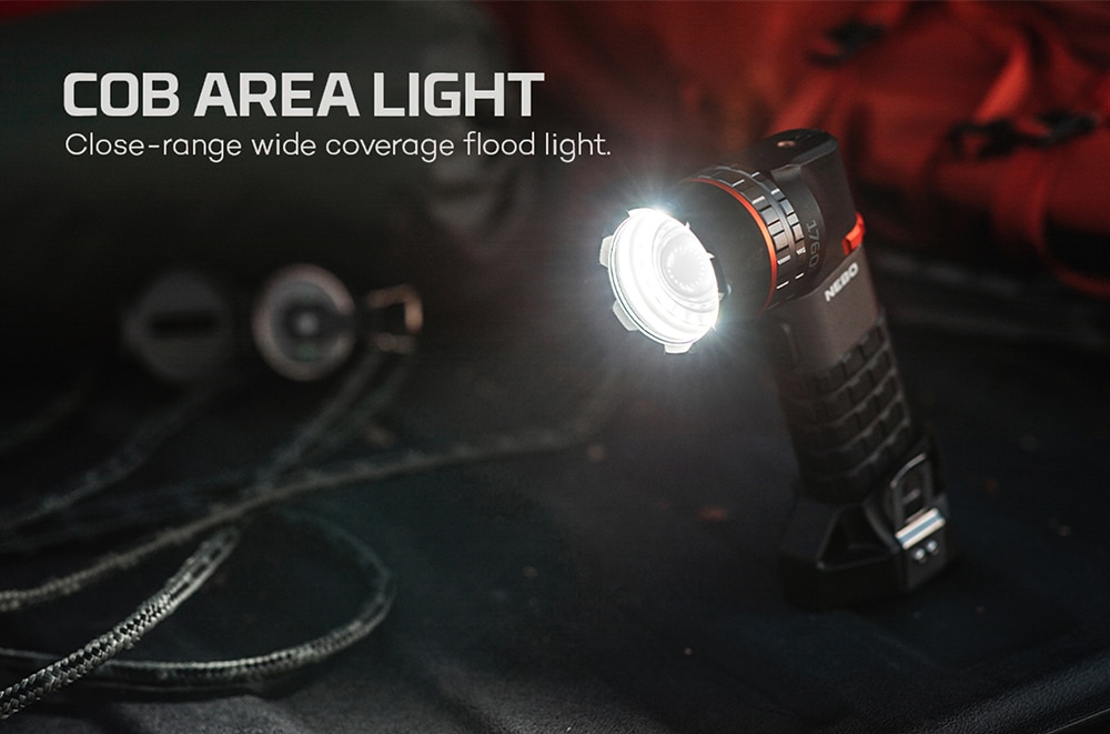 NEBO LED Taschenlampe »Nebo LUXTREME SL100« Set, Taschenlampe inkl. Ladekabel, 2 Stk. tlg. Leuchtet bis zu 1,6 km weit!