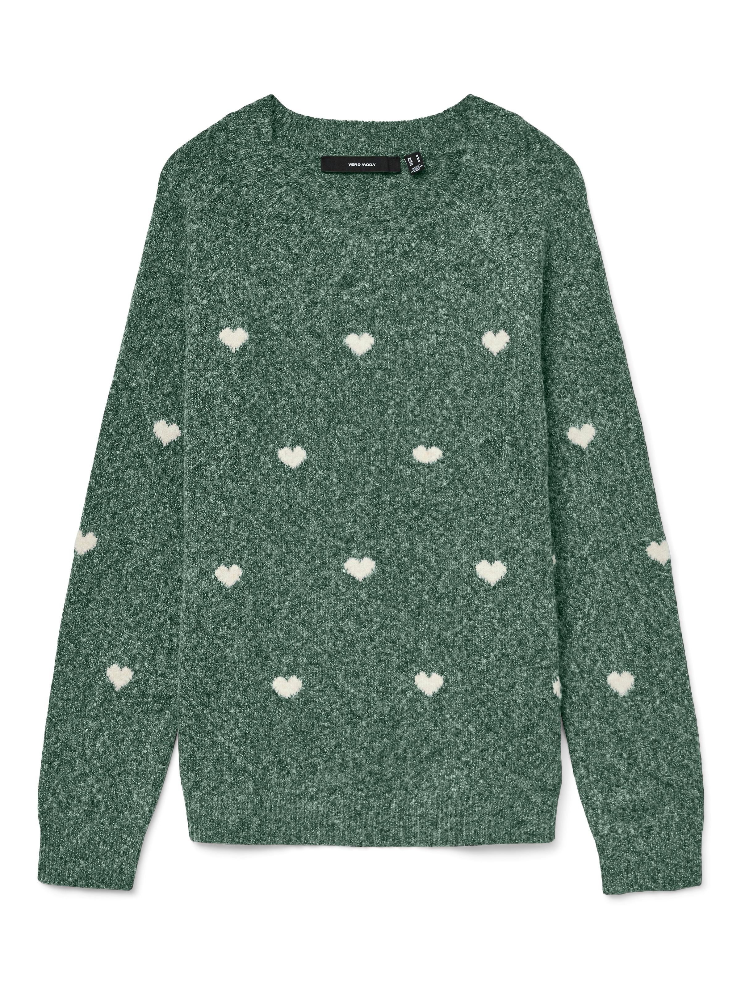 Vero Moda Rundhalspullover "VMDOFFY INTARSIA LS O-NCK PULLOV GA NOOS" mit H günstig online kaufen
